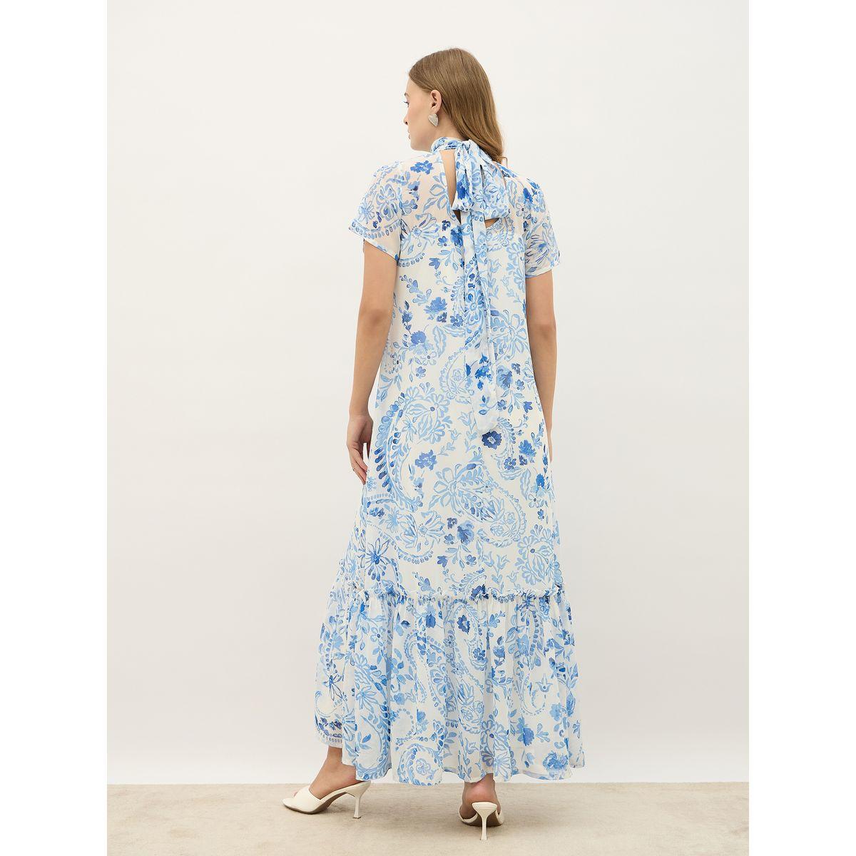Styli All-Over Print High Neck A-Line Maxi Dress-women-clothing-dresses-image-5