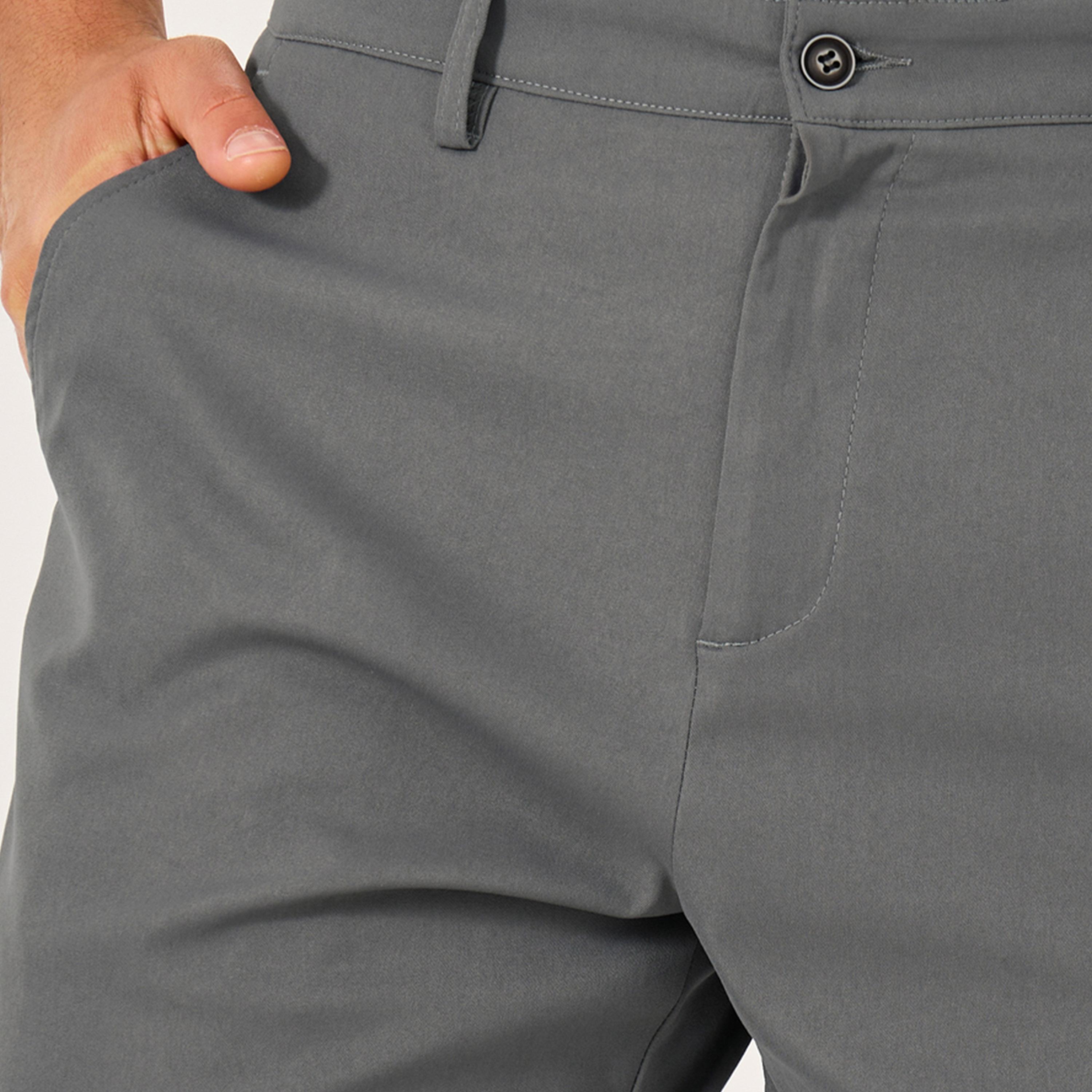 Take Two Solid Slant Pocket Bermuda Shorts with Belt Loops-men-clothing-bottoms-shorts-image-3