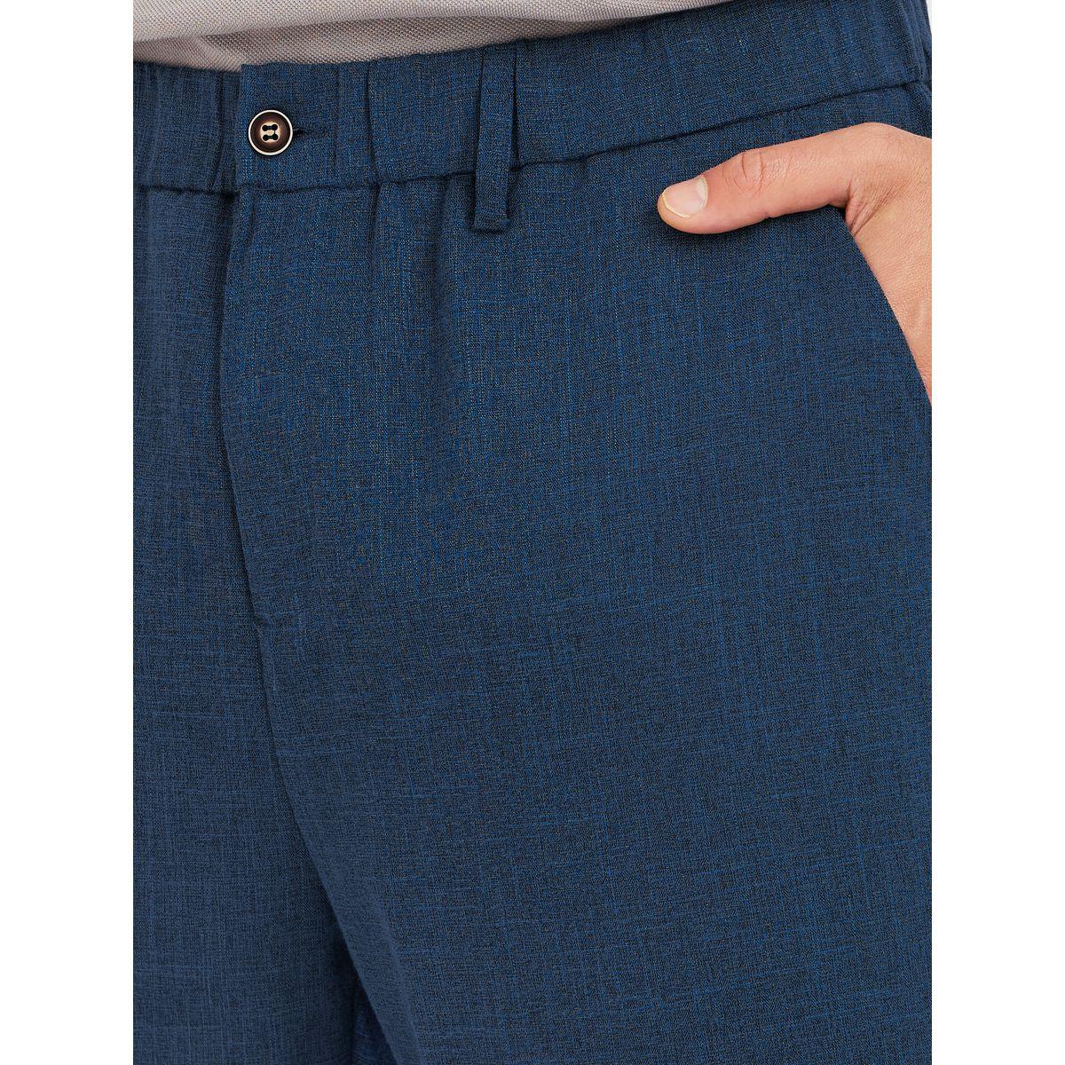 Styli Solid Relaxed Fit Chino Pants with Pockets-men-clothing-bottoms-trousersandchinos-trousers-image-3