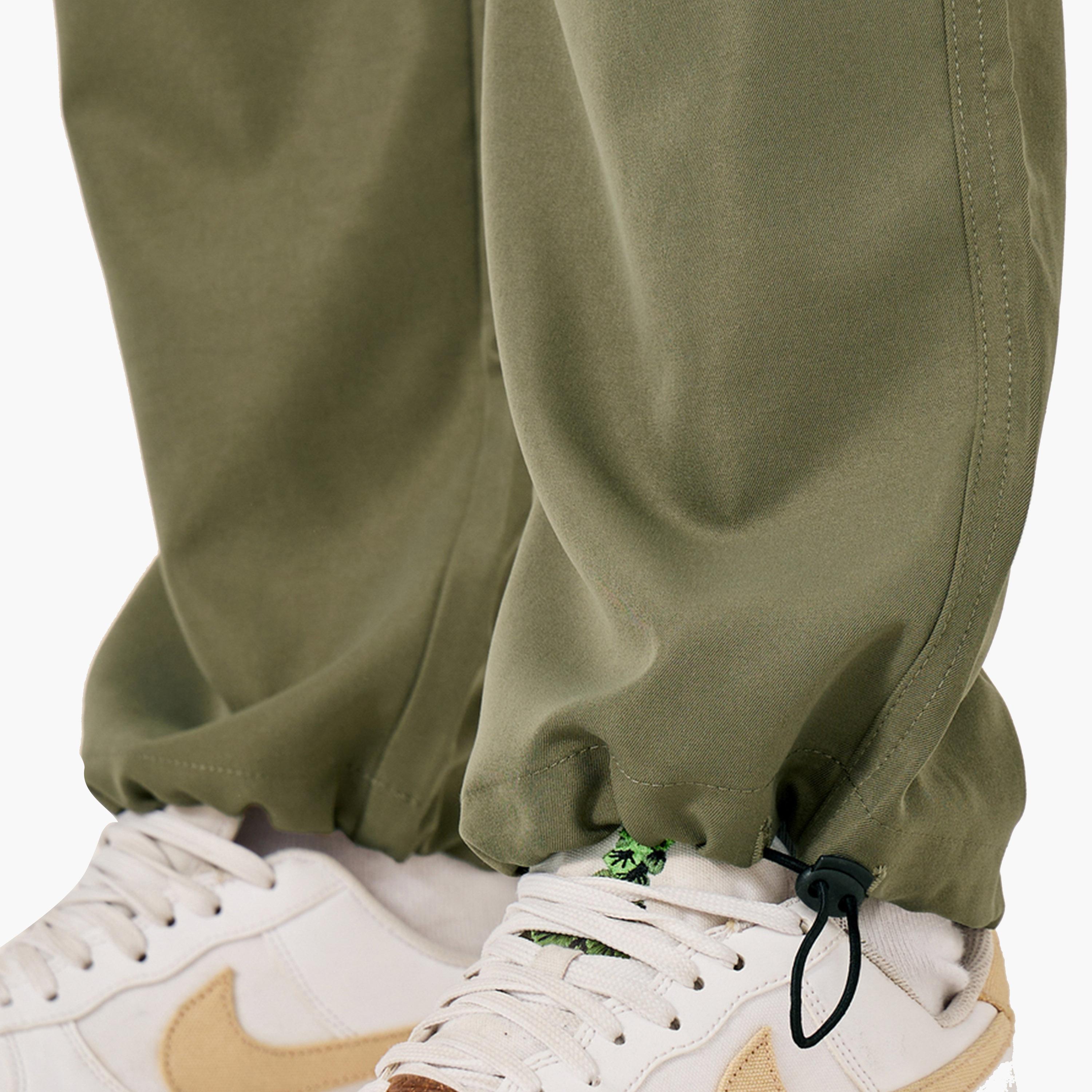 Take Two Solid Drawstring Waist Relaxed Fit Cargo Pants-men-clothing-bottoms-joggers-image-4