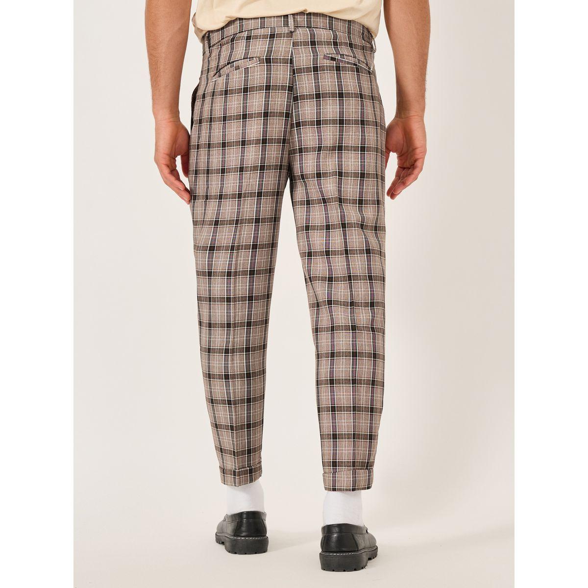 Styli Relaxed Fit Plaid Pants-men-clothing-bottoms-trousersandchinos-trousers-image-4