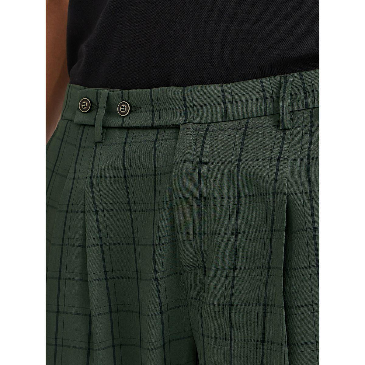 Styli Checked Print Slant Pocket Pants-men-clothing-bottoms-trousersandchinos-trousers-image-3