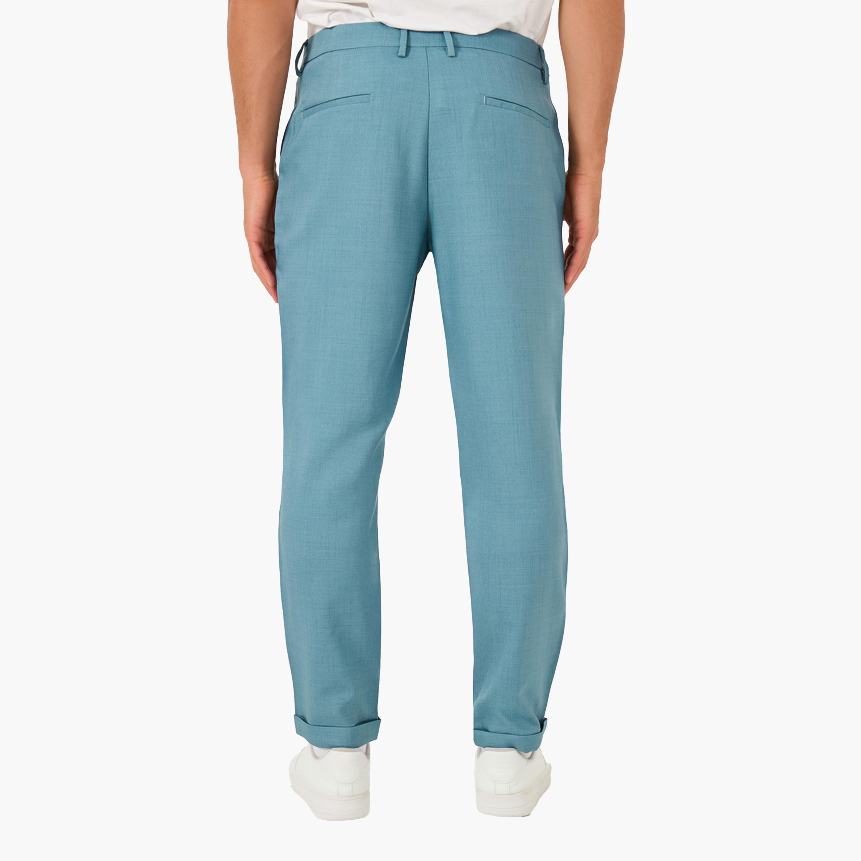 Styli Solid Double Breasted Blazer Vest and Pants Co-Ords-men-clothing-coordsets-image-7