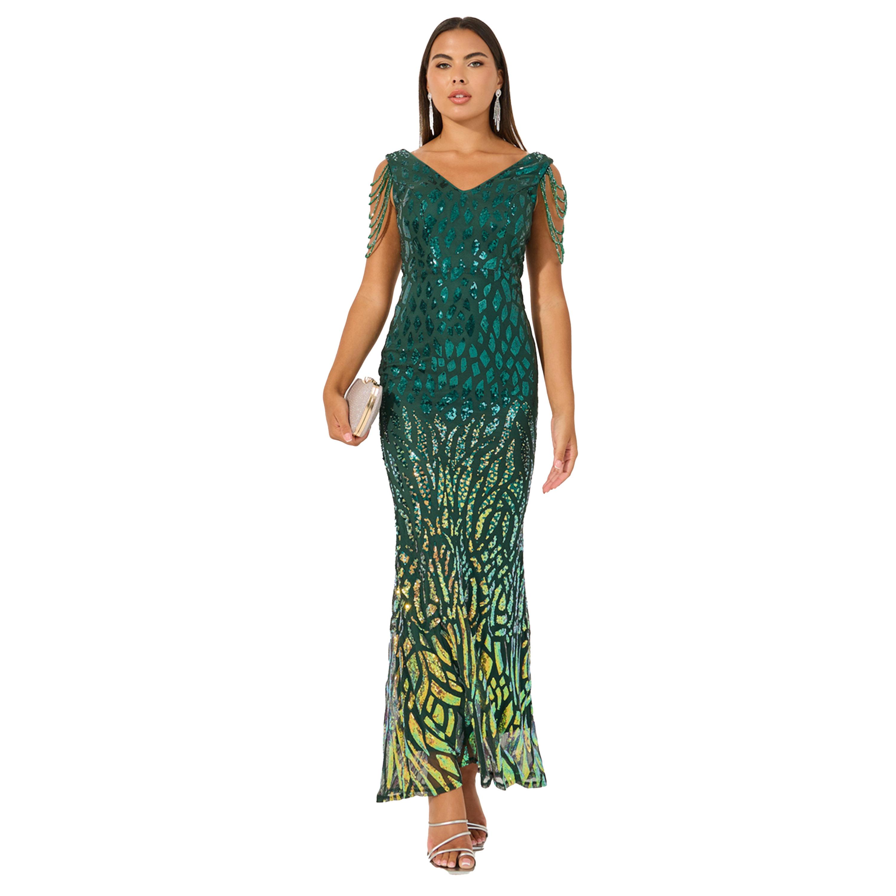 Styli Sequin Embellished Sleeveless Mermaid Maxi Dress-women-clothing-dresses-image-2