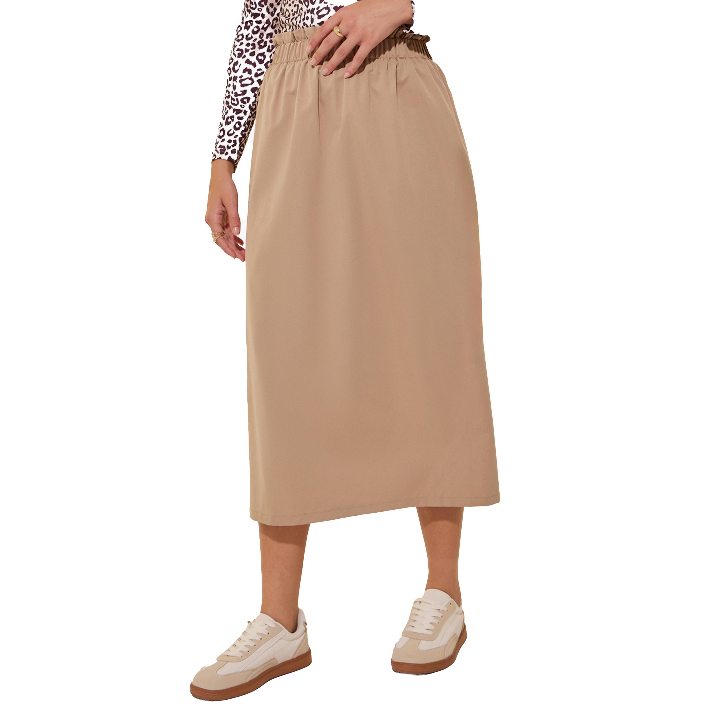 Styli Solid High Rise Midi Skirt-women-clothing-bottoms-skirts-image-2