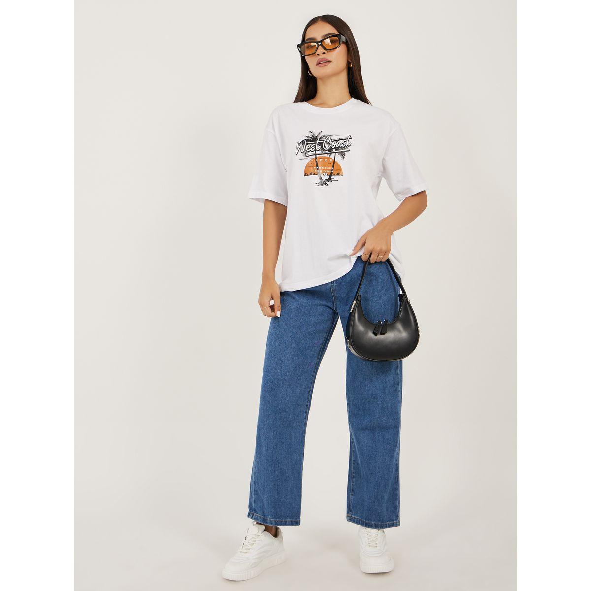 Styli Graphic Print Short Sleeve Oversized T-Shirt-women-clothing-tshirts-image-2