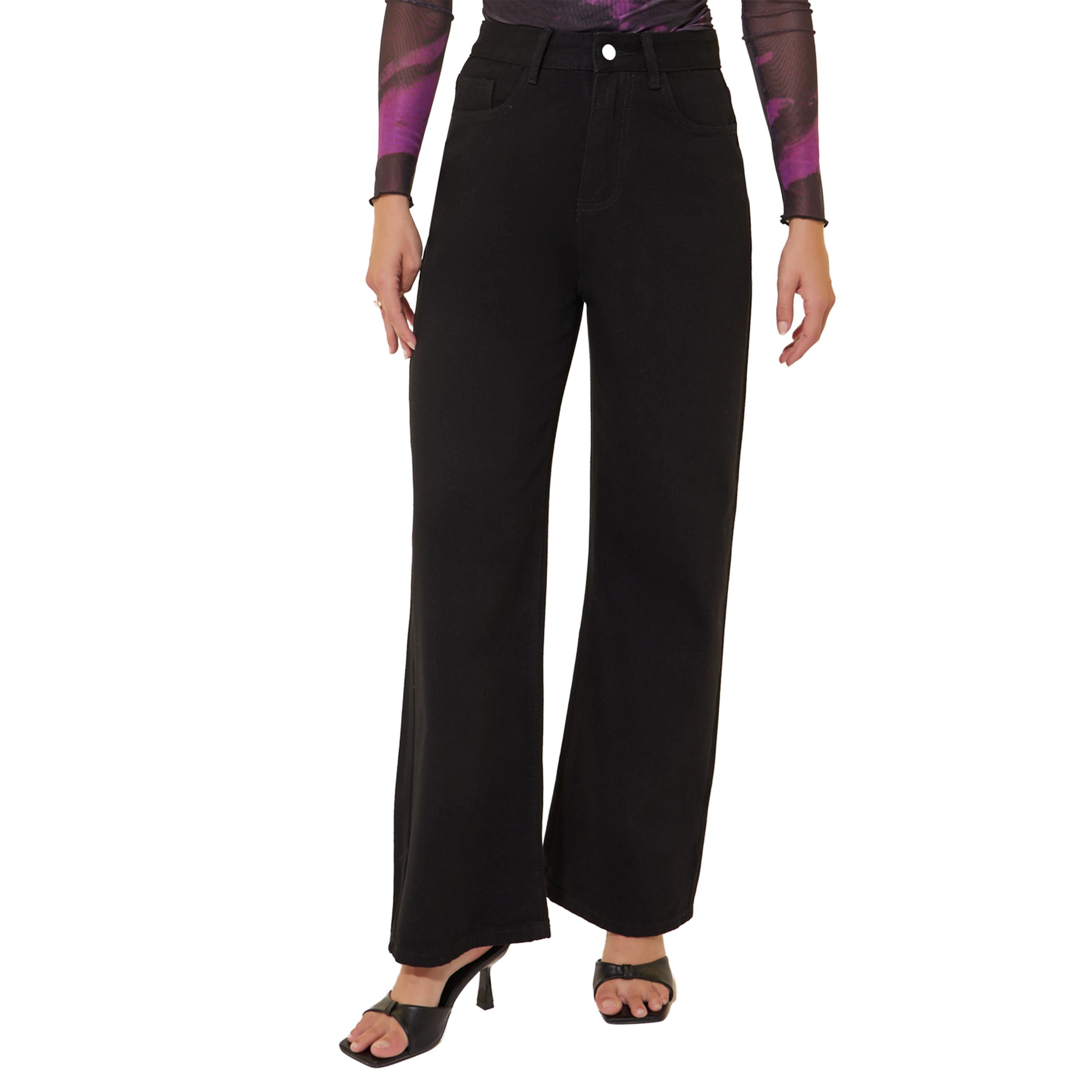 Styli Mid Rise Solid Wide Leg Jeans-women-clothing-bottoms-jeans-image-2