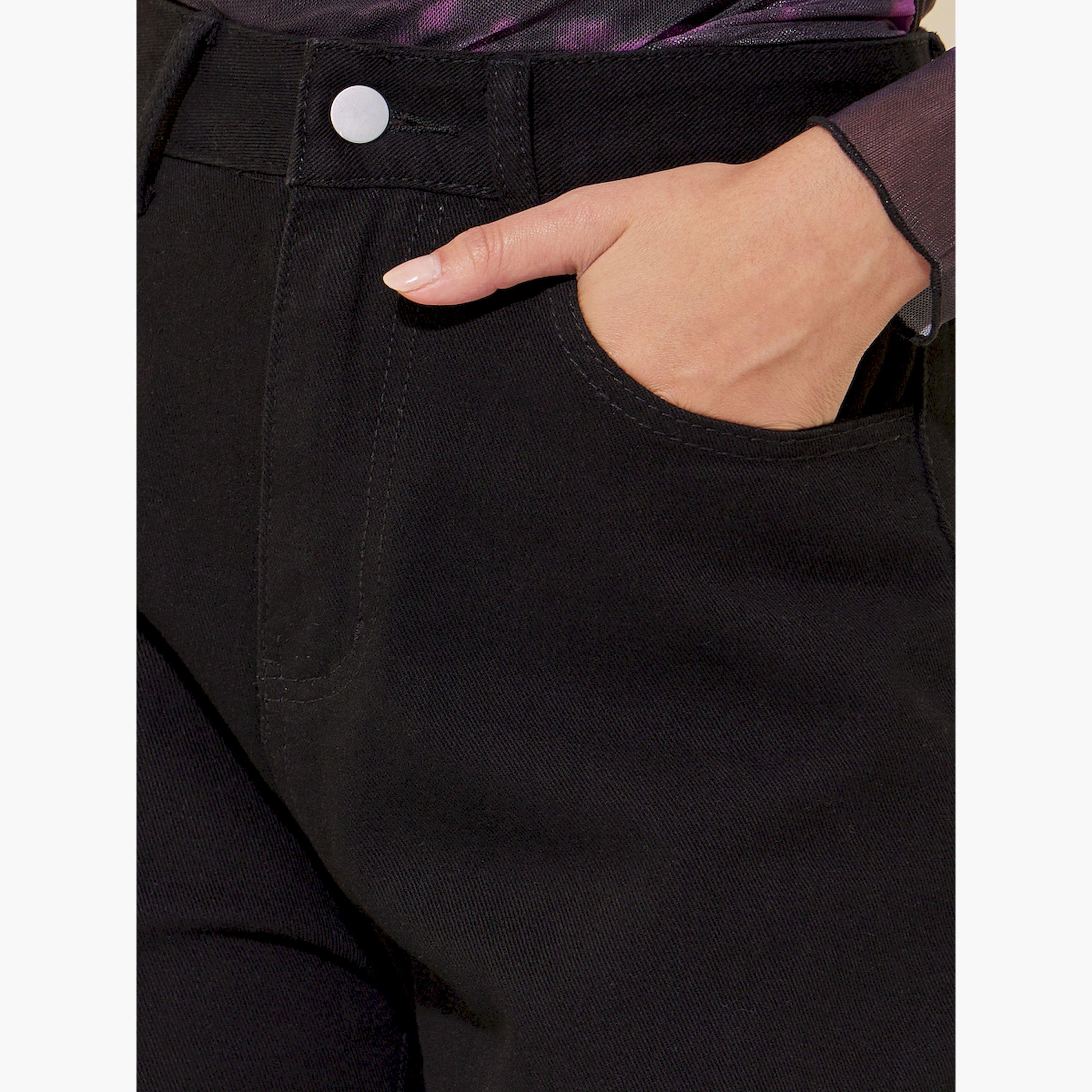 Styli Mid Rise Solid Wide Leg Jeans-women-clothing-bottoms-jeans-image-3