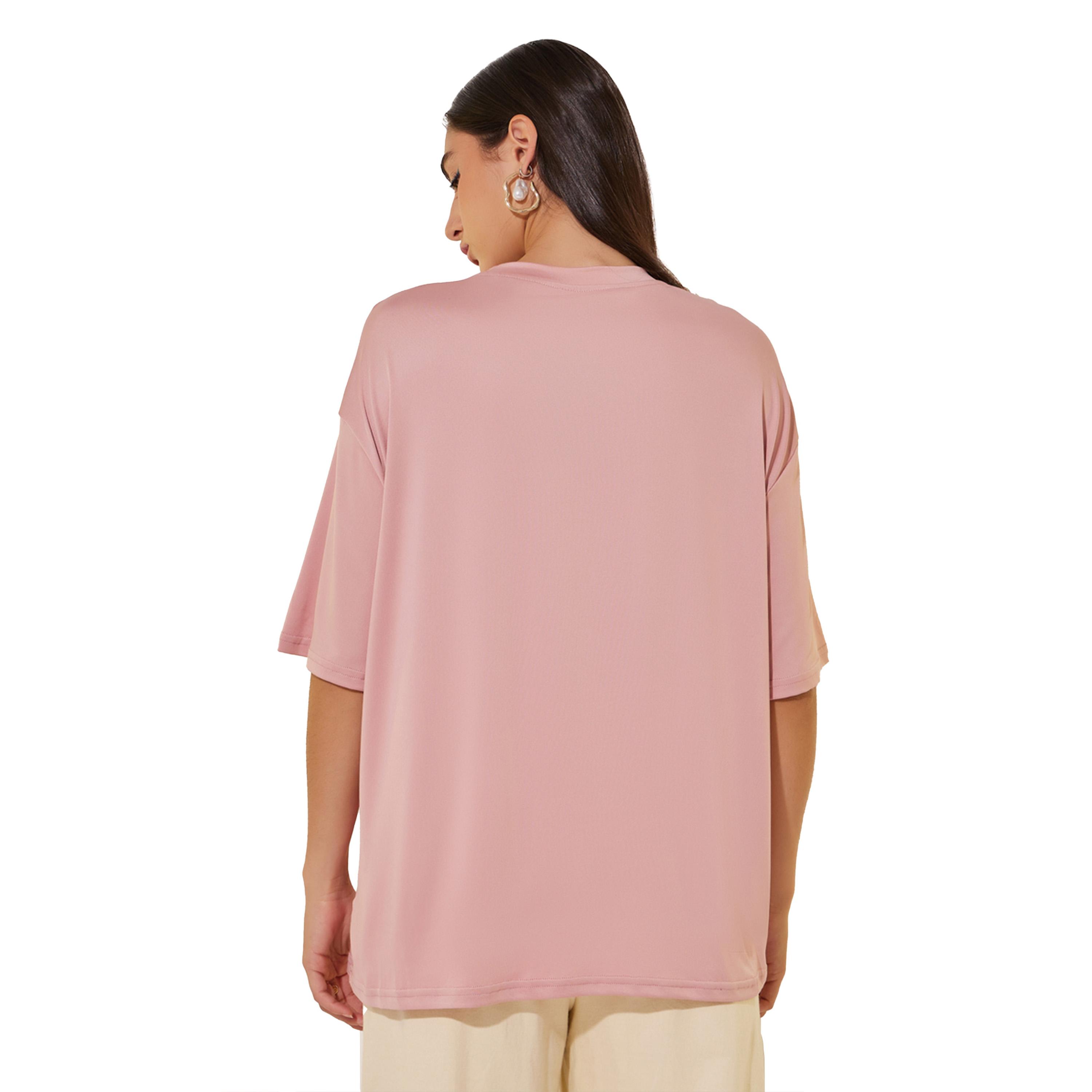 Styli Slogan Print Short Sleeve Oversized T-Shirt-women-clothing-tshirts-image-5