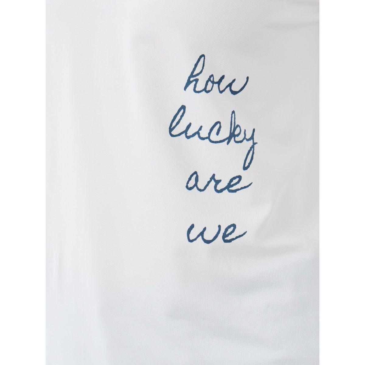 تيشيرت بياقة دائرية وطبعة كتابة-women-clothing-tshirts-image-3