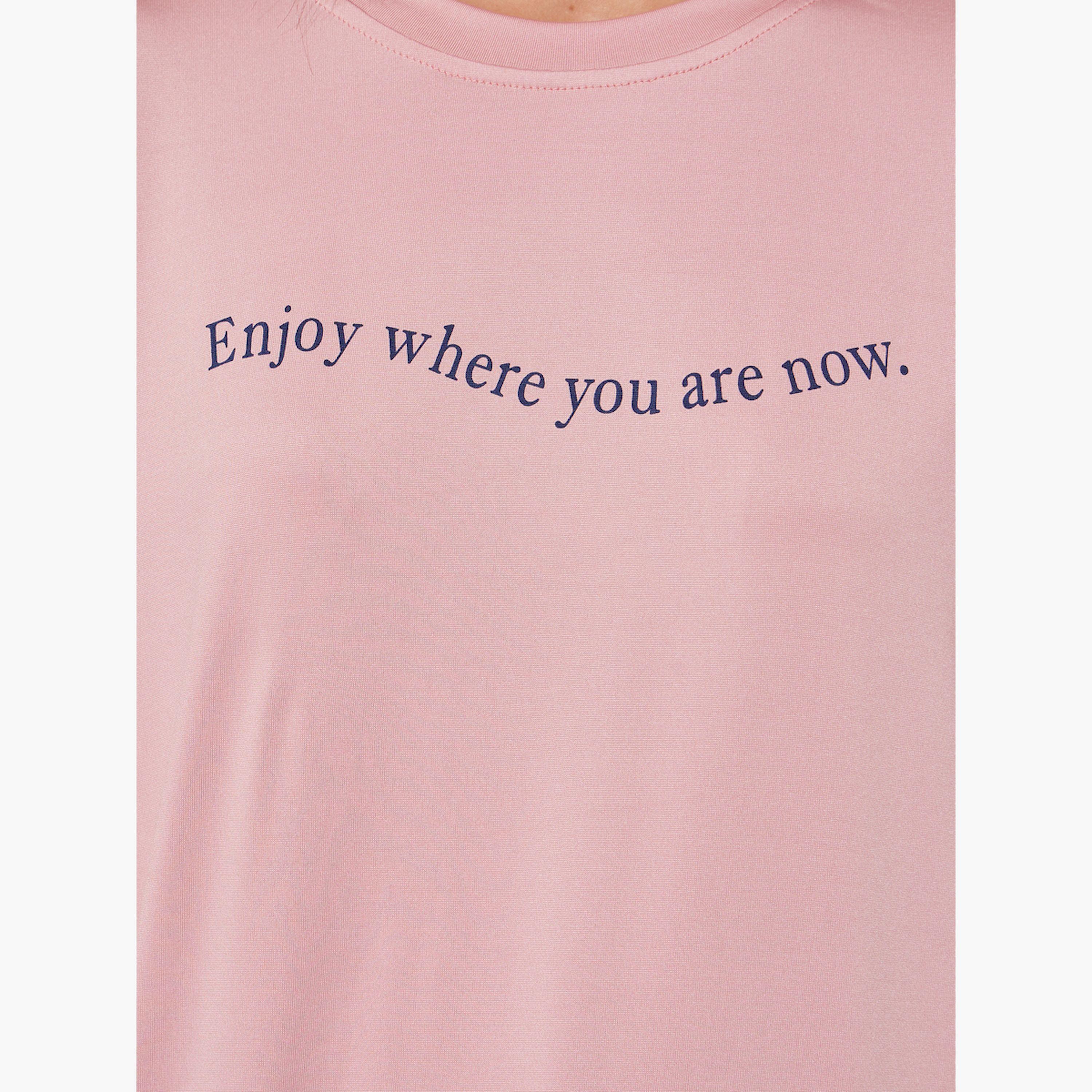 Styli Slogan Print Round Neck Oversized T-Shirt-women-clothing-tshirts-image-3