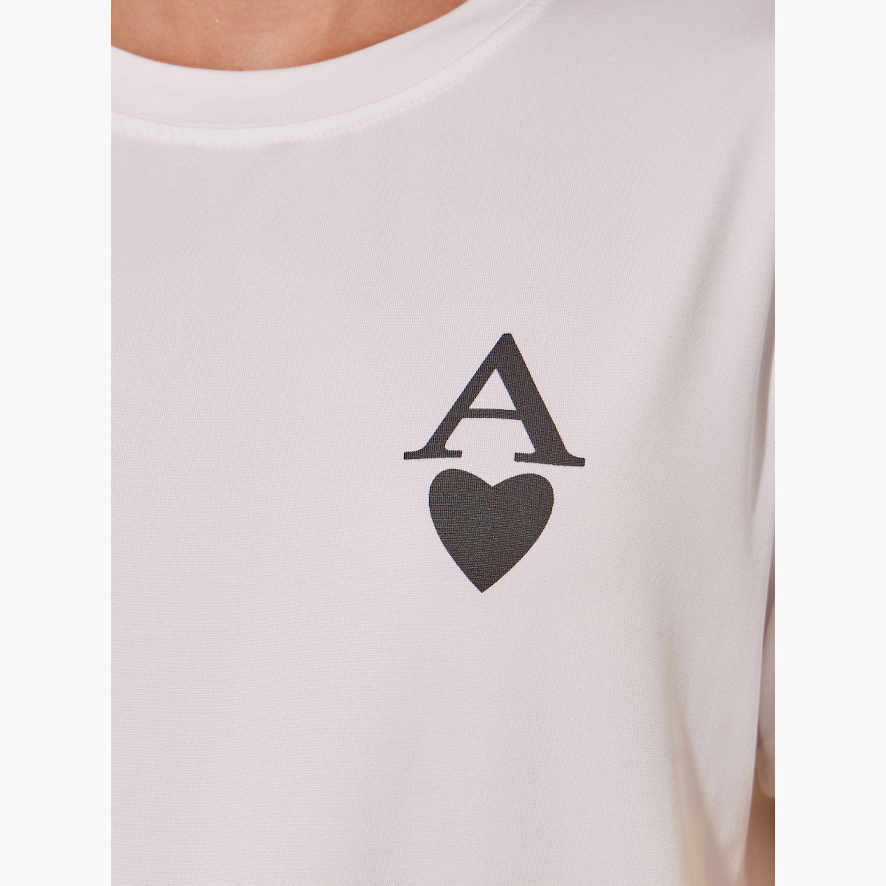 Styli Graphic Logo Print Round Neck T-Shirt-women-clothing-tshirts-image-3