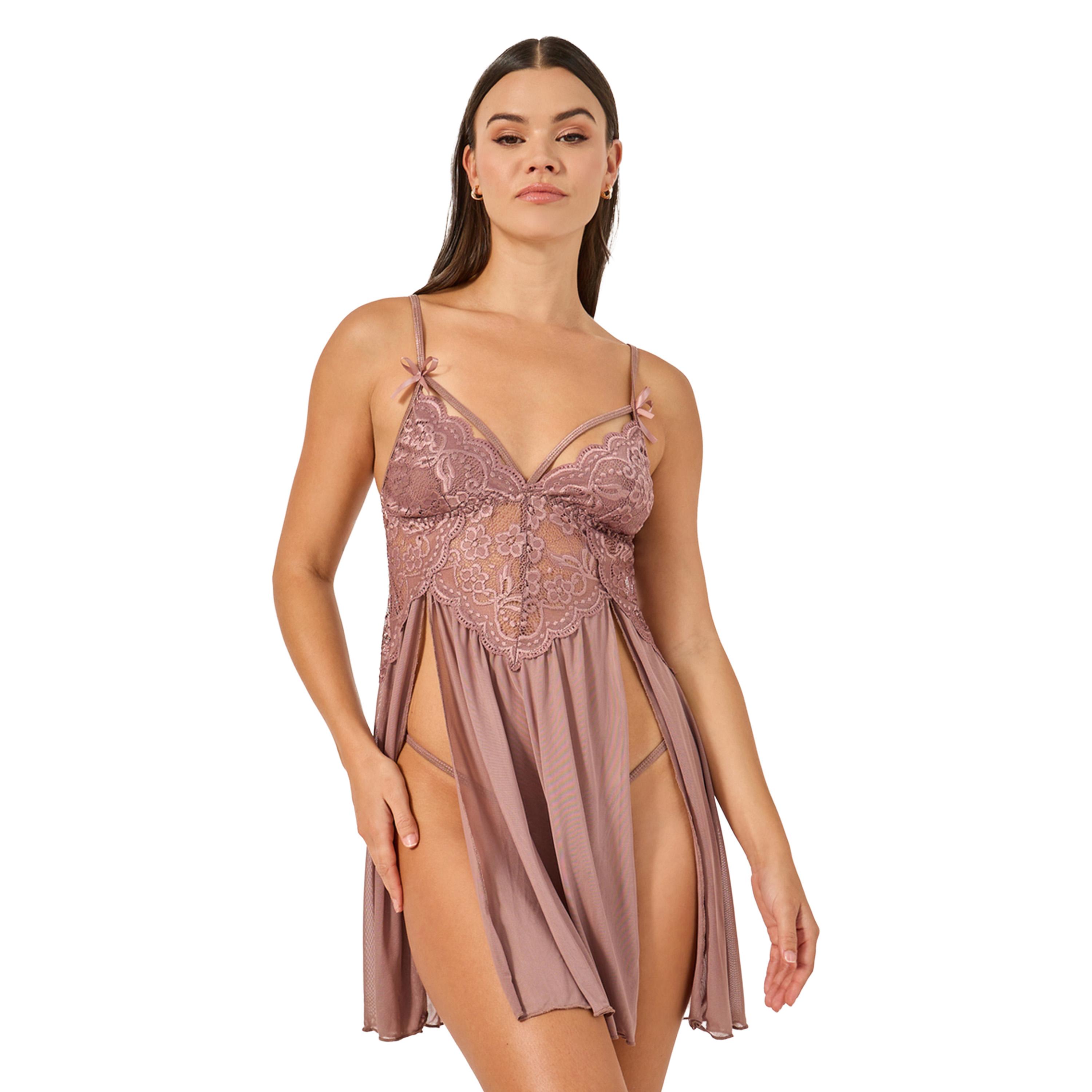 ستايلي - بيبي دول دانتيل-women-clothing-lingerie-babydollsandbodysuits-image-1