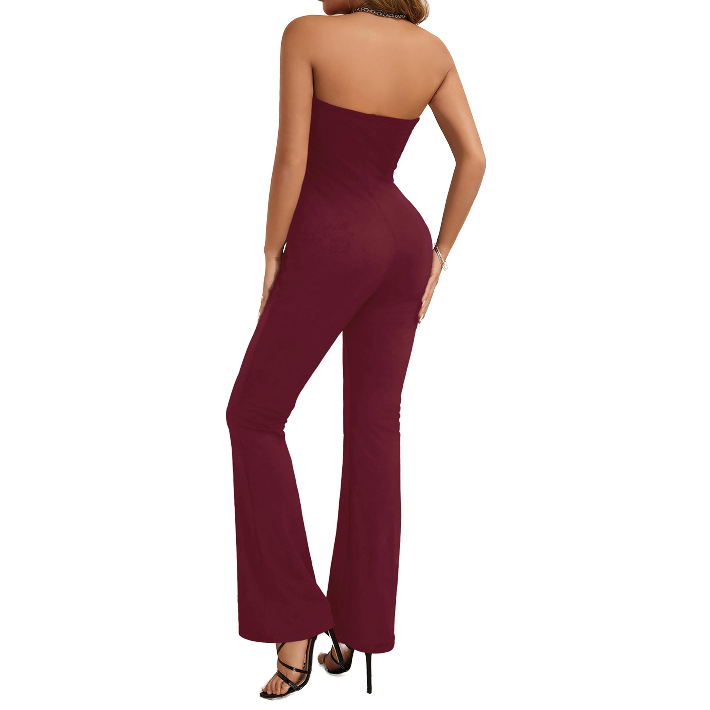 Styli Bandeau Neck Wide Leg Jumpsuit-women-clothing-shirtsandblouses-blouses-image-2