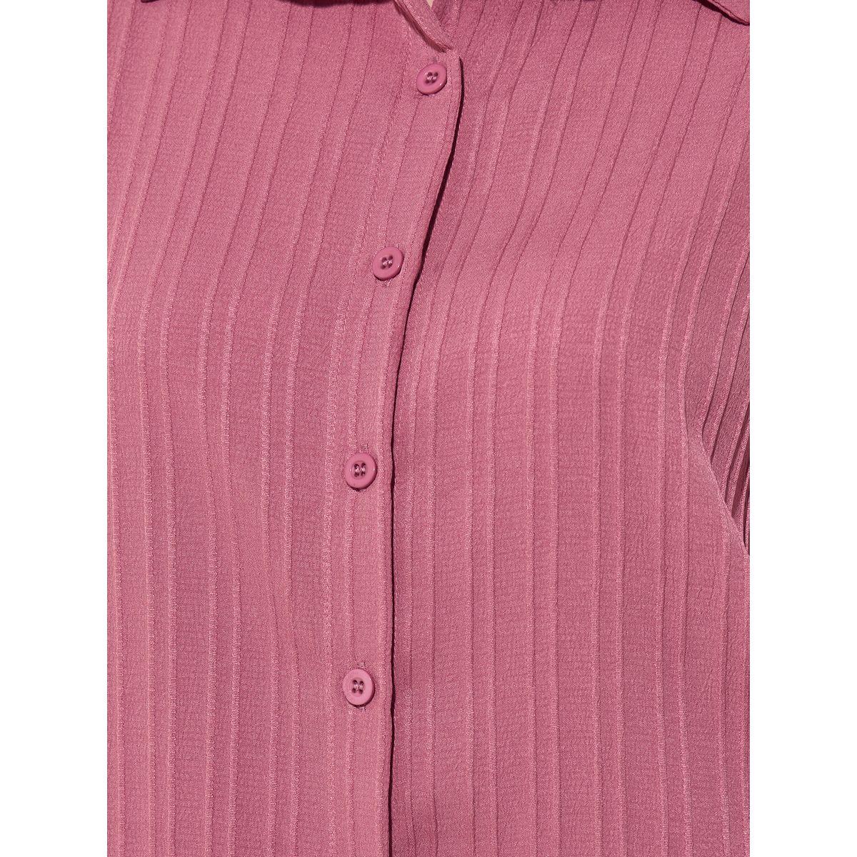 طقم منسق من بنطال وبلوزة بأكمام طويلة-women-clothing-coordsets-image-4