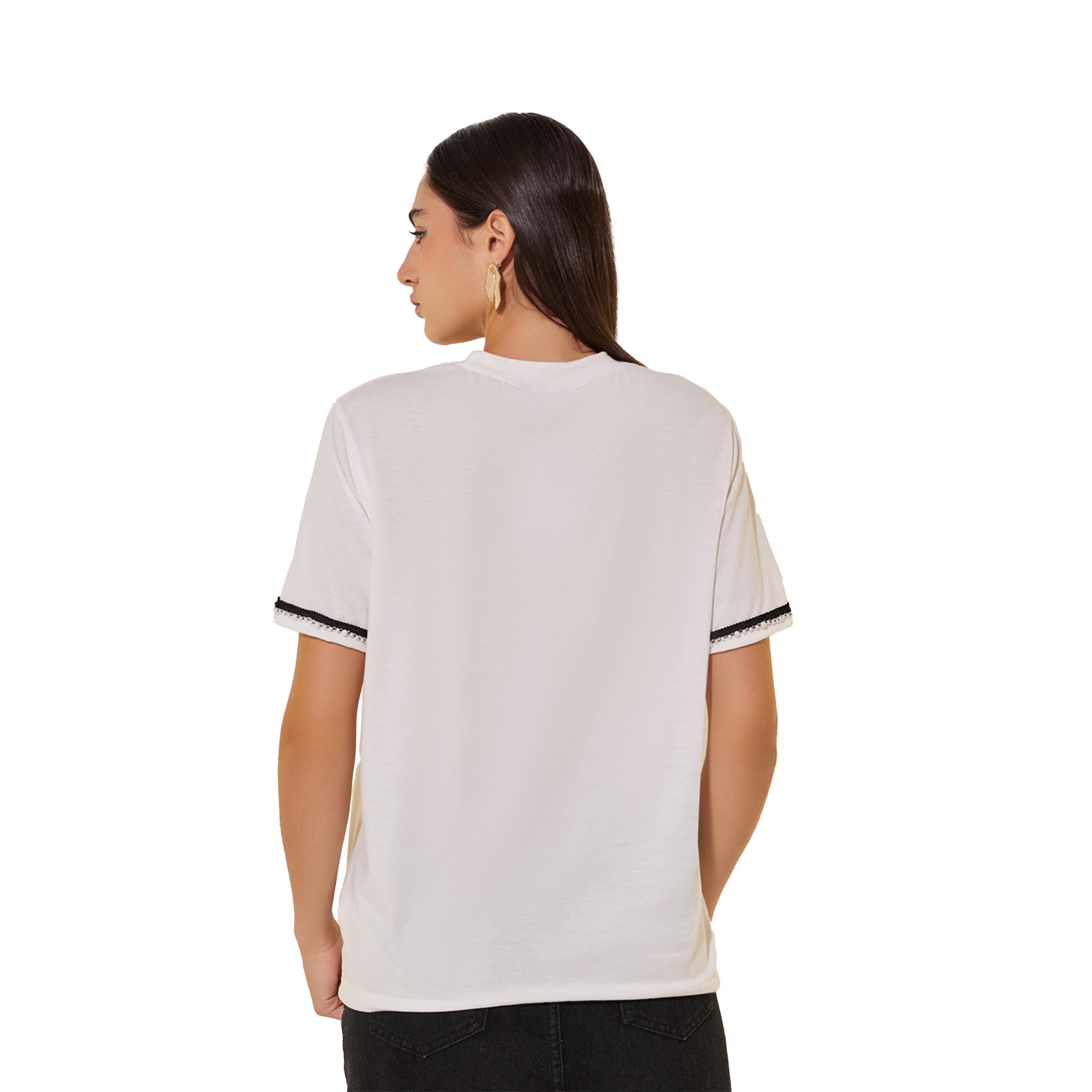 Styli Embellished Round Neck Regular Fit T-Shirt-women-clothing-tshirts-image-5