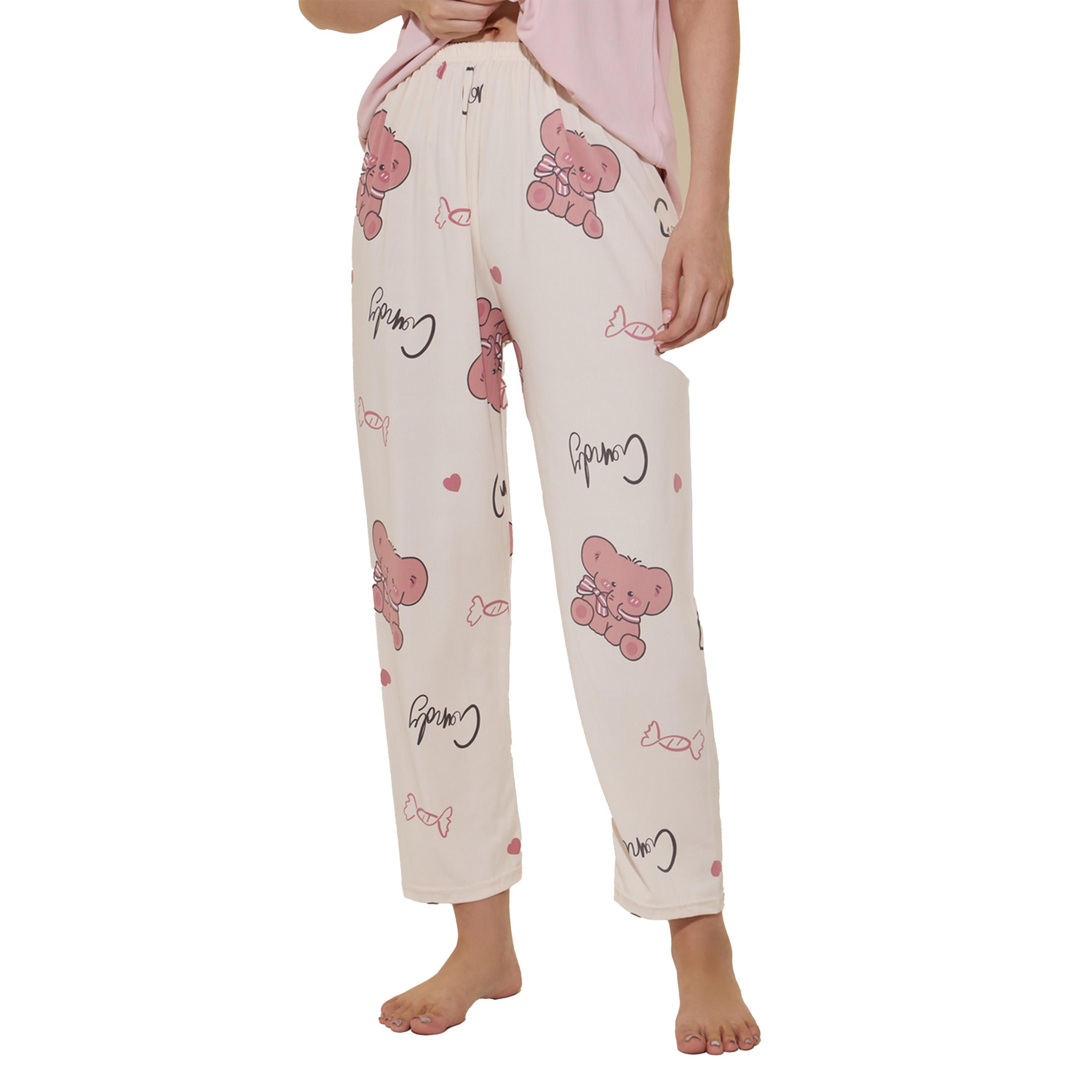 Styli Elephant Print T-Shirt and Pyjama Pants Set-women-clothing-nightwear-pyjamas-longsets-image-5