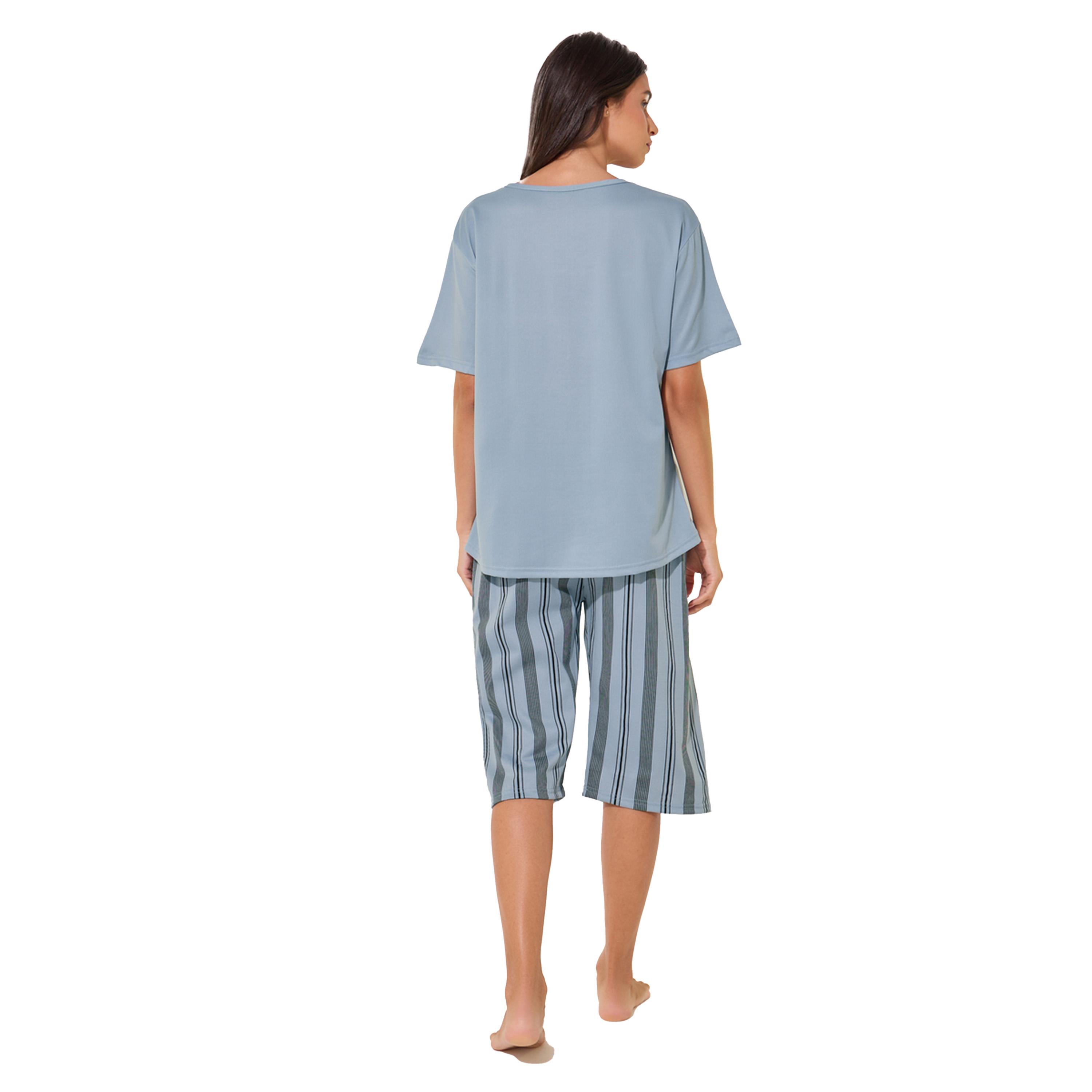 Styli Graphic Tee and Shorts Pajama Short Set-women-clothing-nightwear-pyjamas-shortsets-image-5