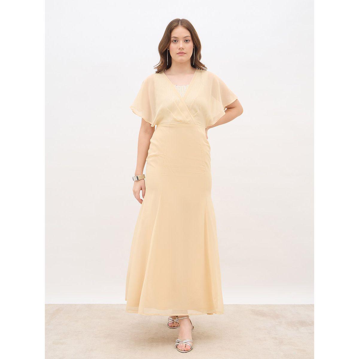 Styli Embellished Sequined A-Line Maxi Dress-women-clothing-dresses-image-2