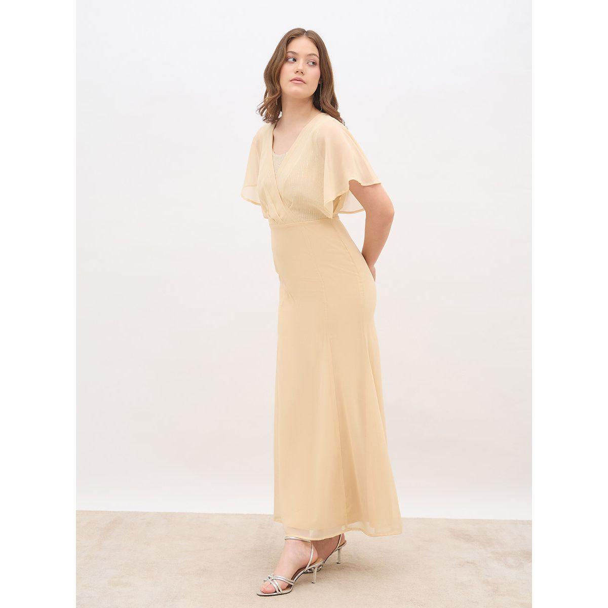 فستان طويل بحافة واسعة ومنمق بالترتر-women-clothing-dresses-image-3