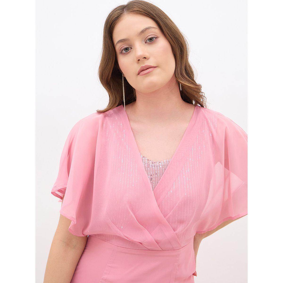 Styli Embellished Sequined A-Line Maxi Dress-women-clothing-dresses-image-4
