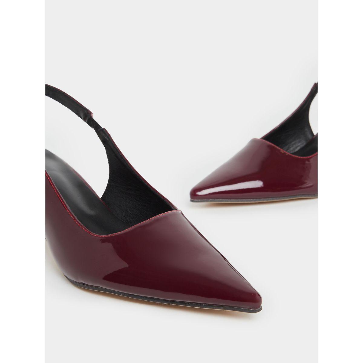 حذاء بكعب قطة ومقدمة مدببة مع سير خلفي-women-shoes-heels-image-4
