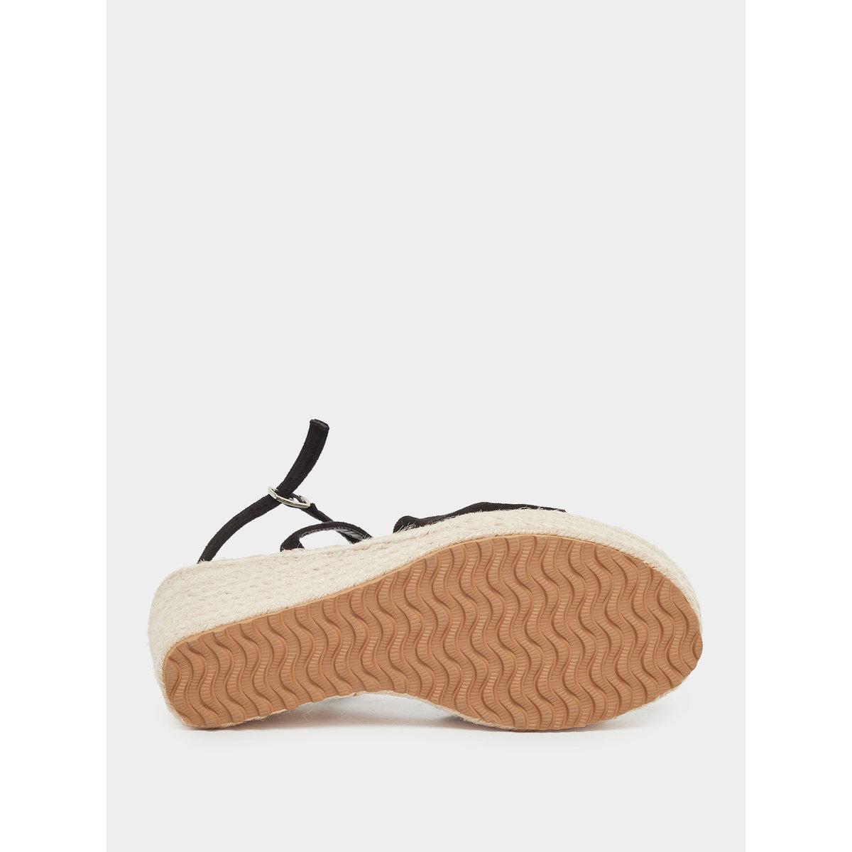 Styli Bow Detail Espadrille Wedge Sandals-women-shoes-sandals-heeled-image-6
