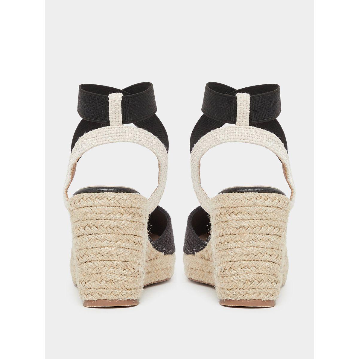 Styli Elasticated Strap Espadrille Wedge Sandals-women-shoes-sandals-heeled-image-11