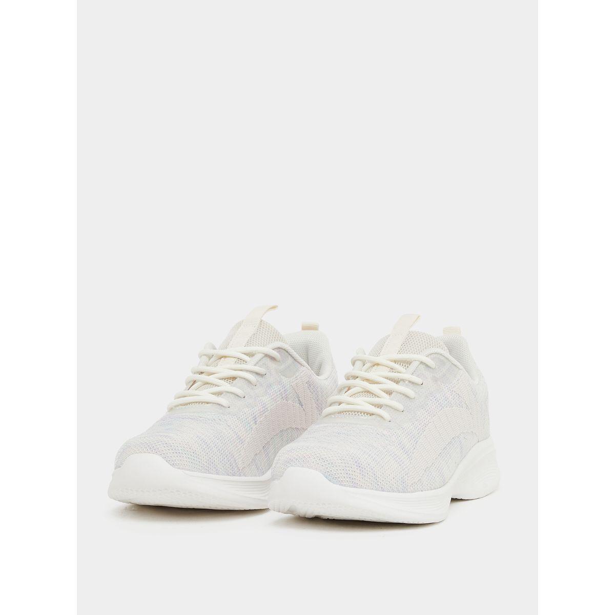 Styli Textured Lace Up Running Shoes-women-shoes-sneakers-image-2