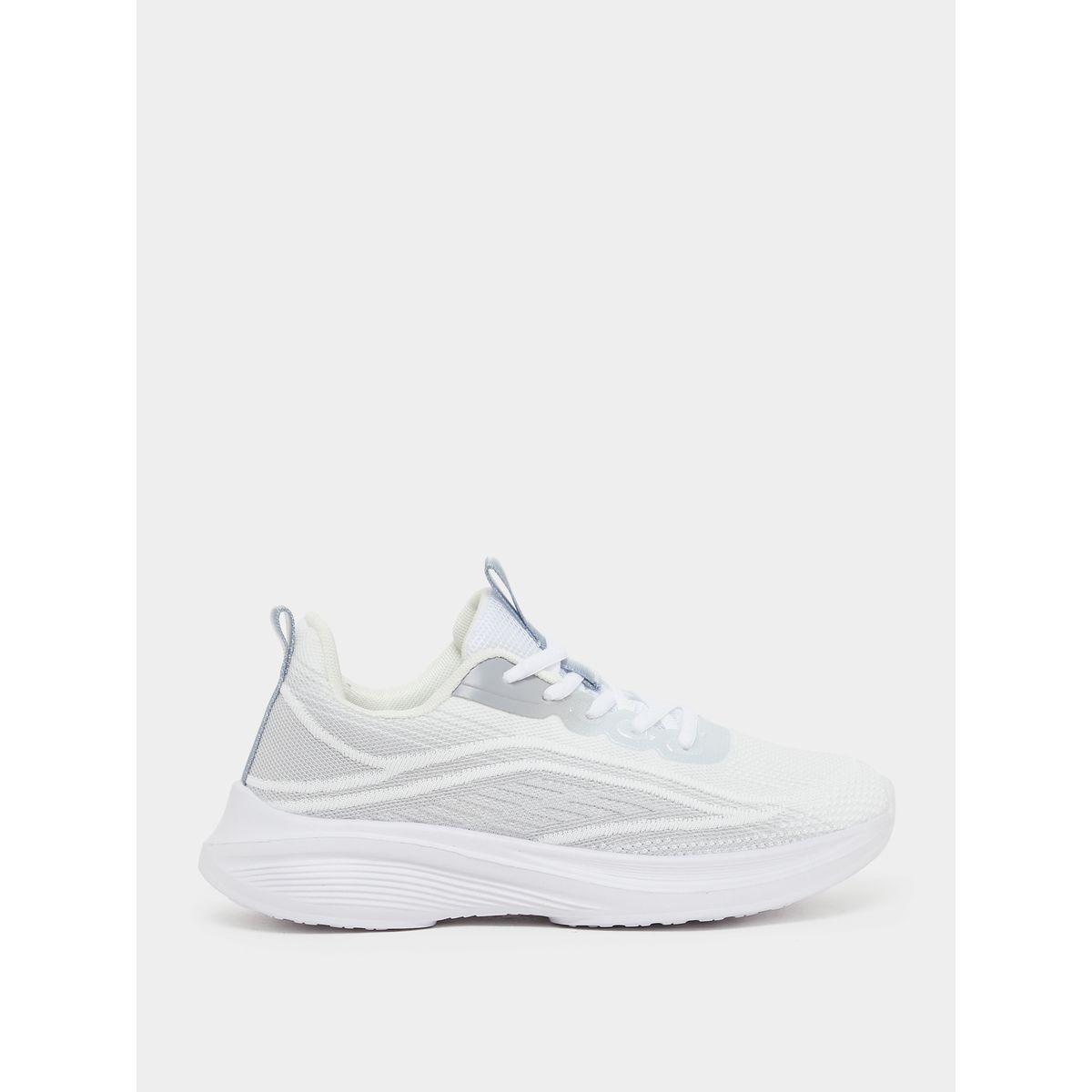 Styli Textured Lace Up Running Shoes-women-shoes-sneakers-image-1