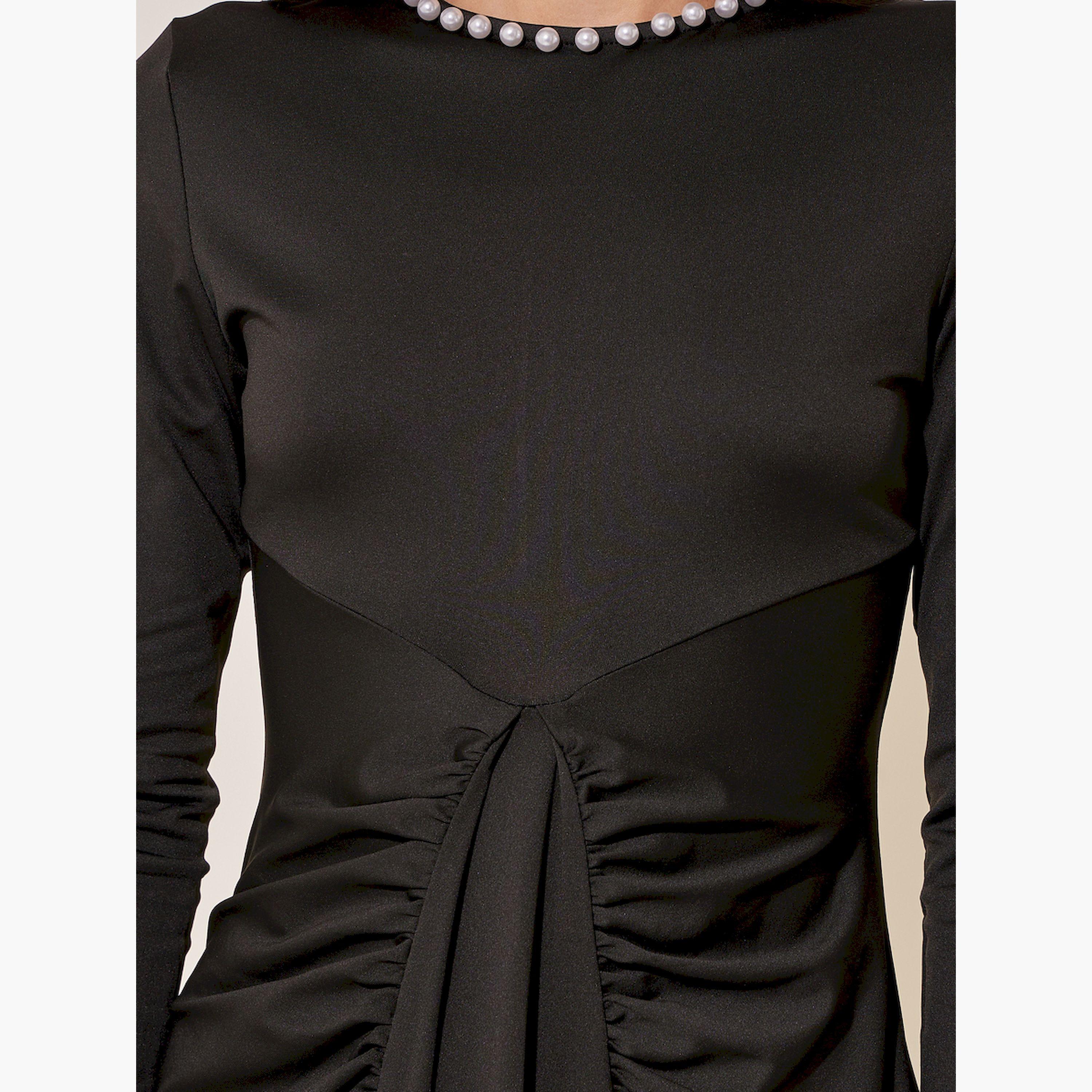 ستايلي -  فستان ماكسي على شكل حرف A-women-clothing-dresses-image-4