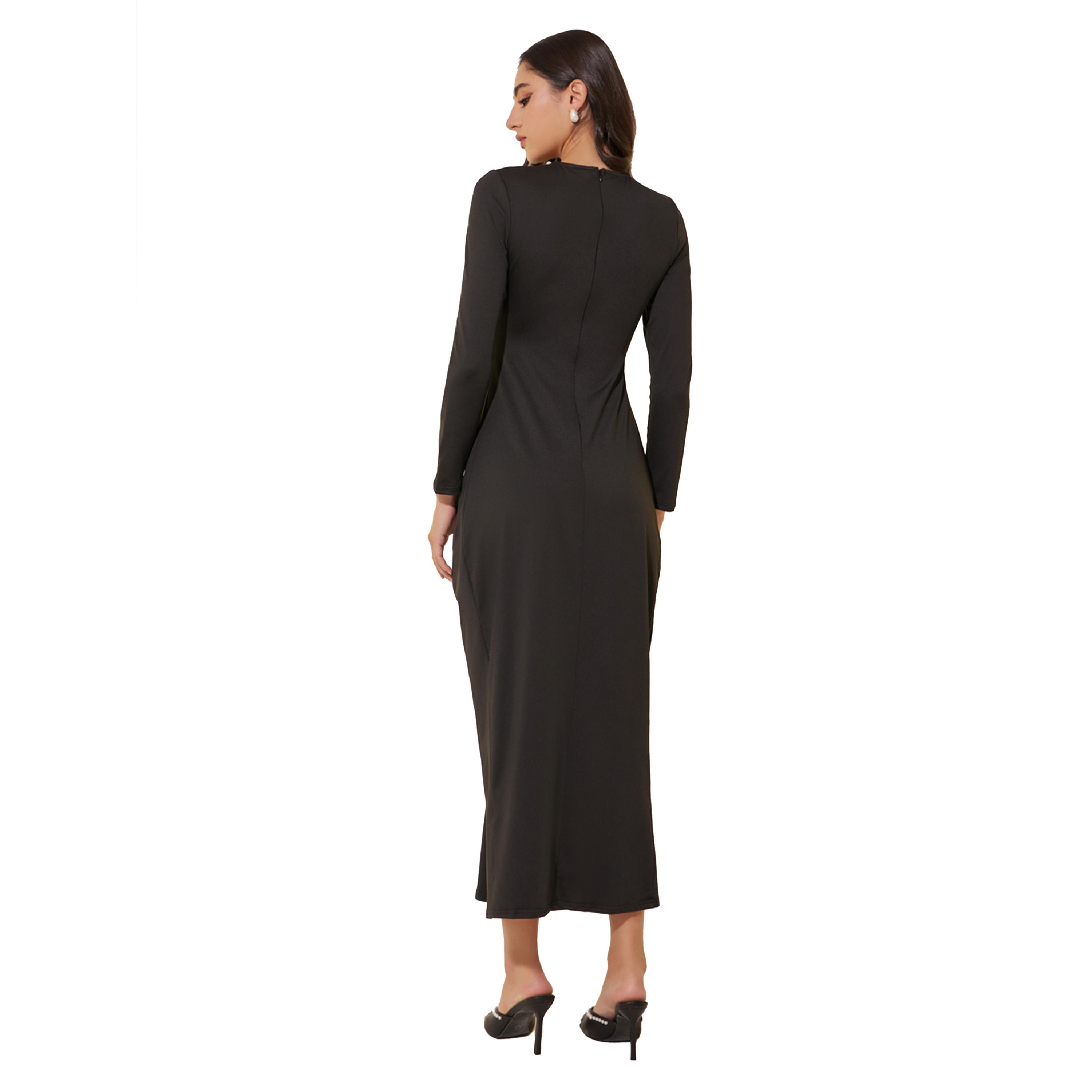 ستايلي -  فستان ماكسي على شكل حرف A-women-clothing-dresses-image-5