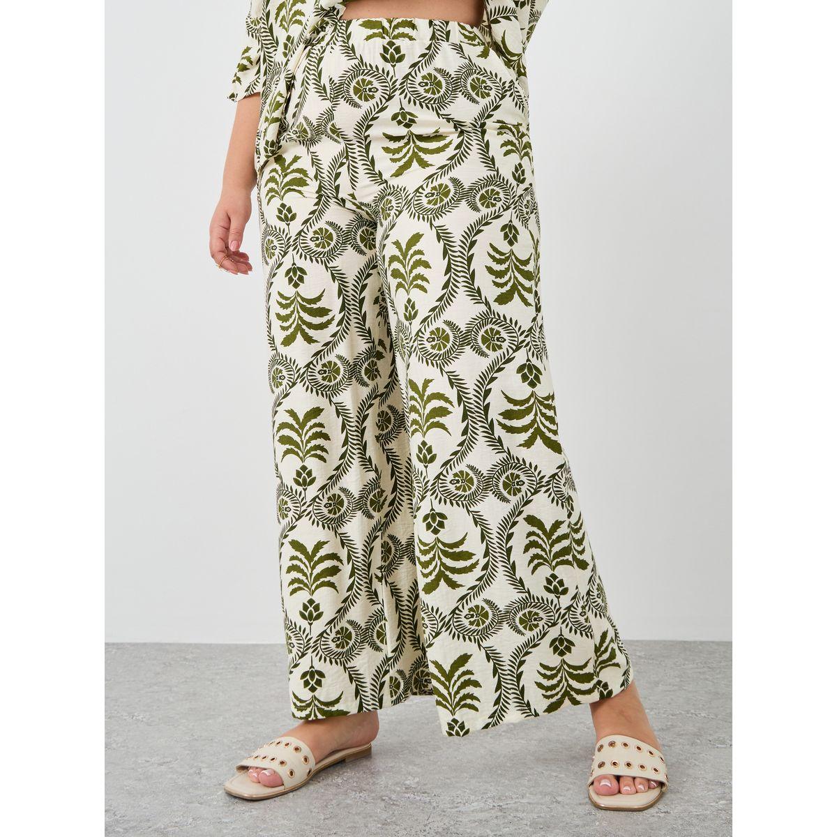 طقم منسق من بلوزة بمقاس كبير وبنطال-women-clothing-dresses-image-4