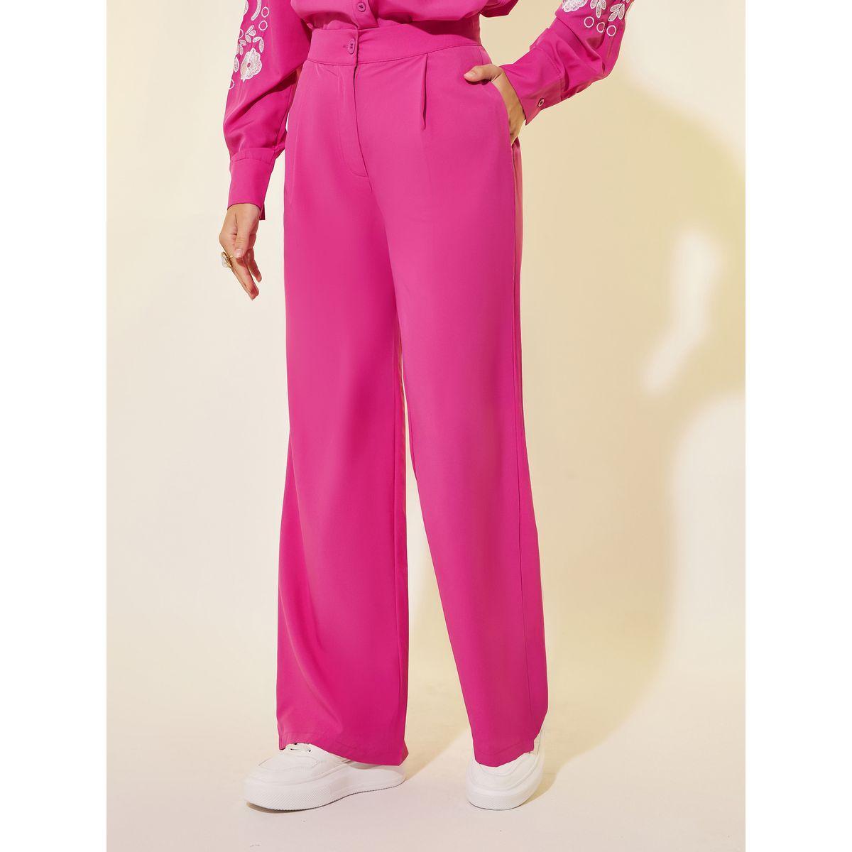 Styli Embroidered Detail Long Sleeve Shirt and Pants Co-Ords-women-clothing-coordsets-image-5