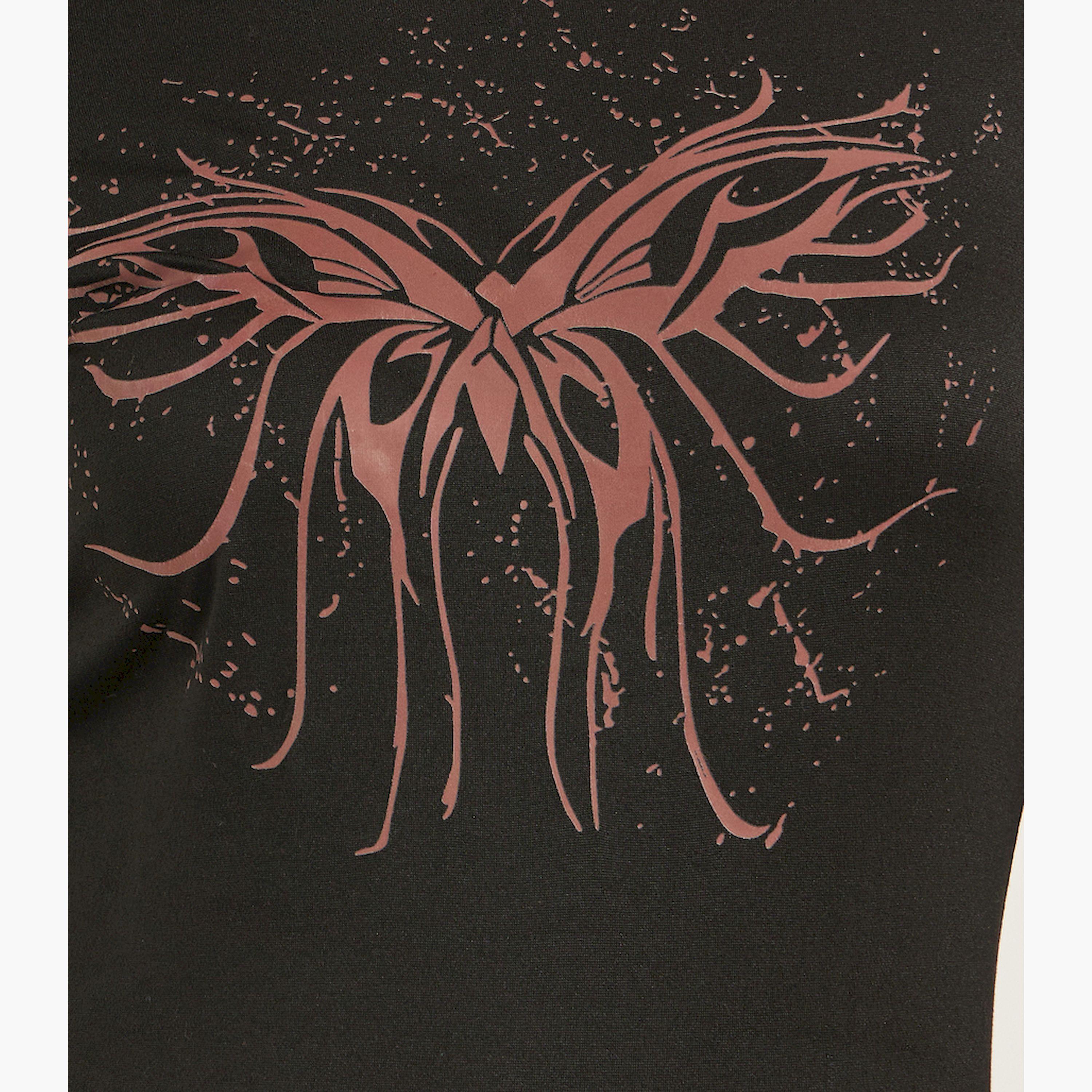 Styli Womens Butterfly Print Long Sleeve T-Shirt-women-clothing-tshirts-image-5