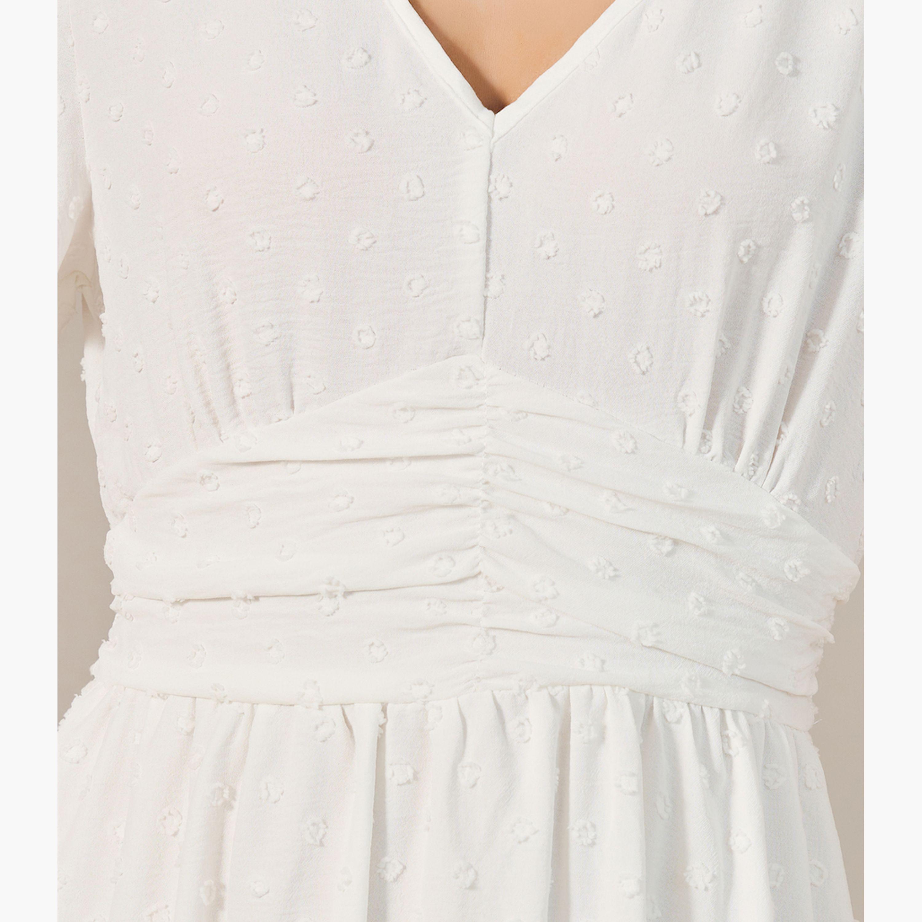 Styli Womens Solid Short Sleeve Summer Dress-women-clothing-dresses-image-4