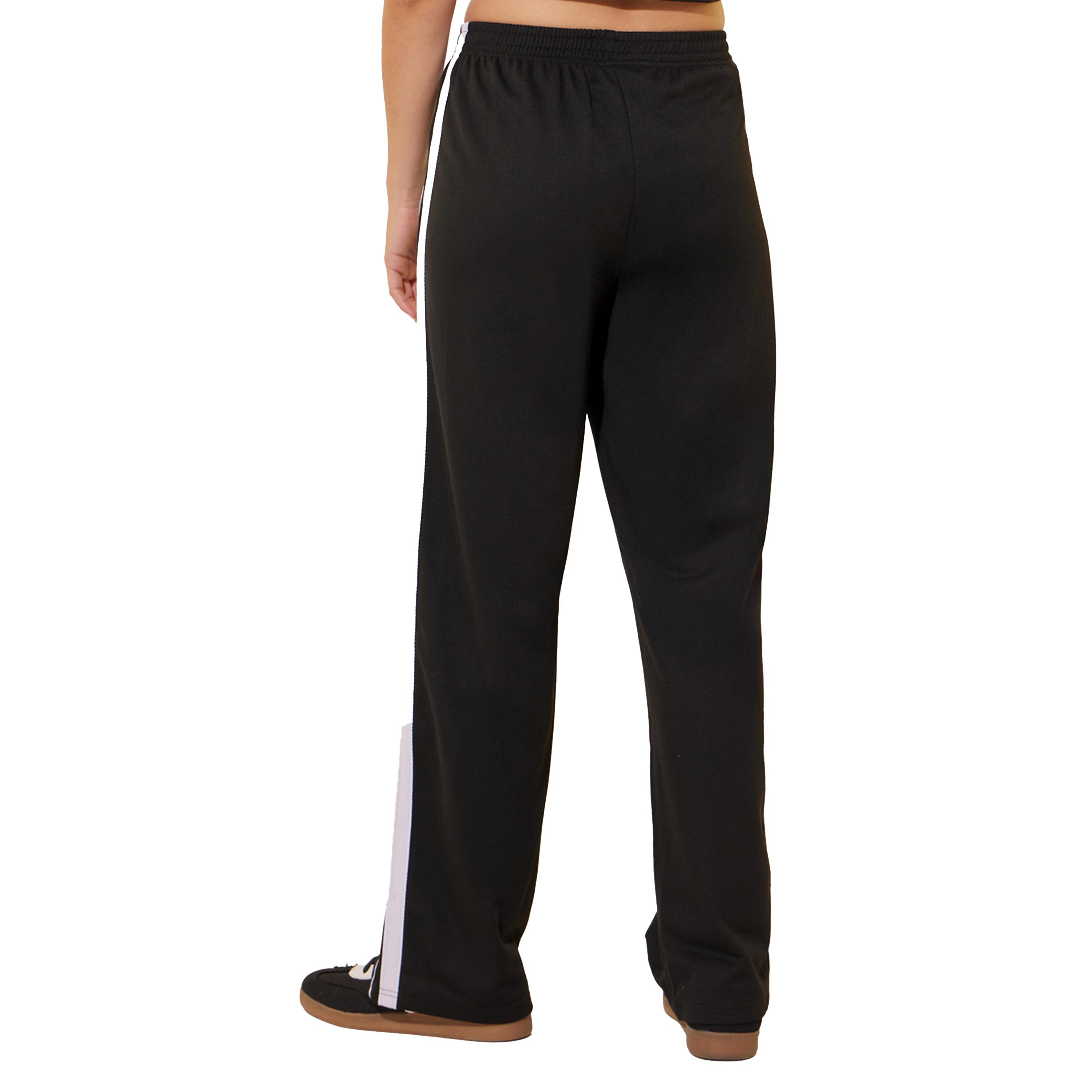 Styli Solid Side Wide Leg Pants-women-clothing-bottoms-trousers-image-5