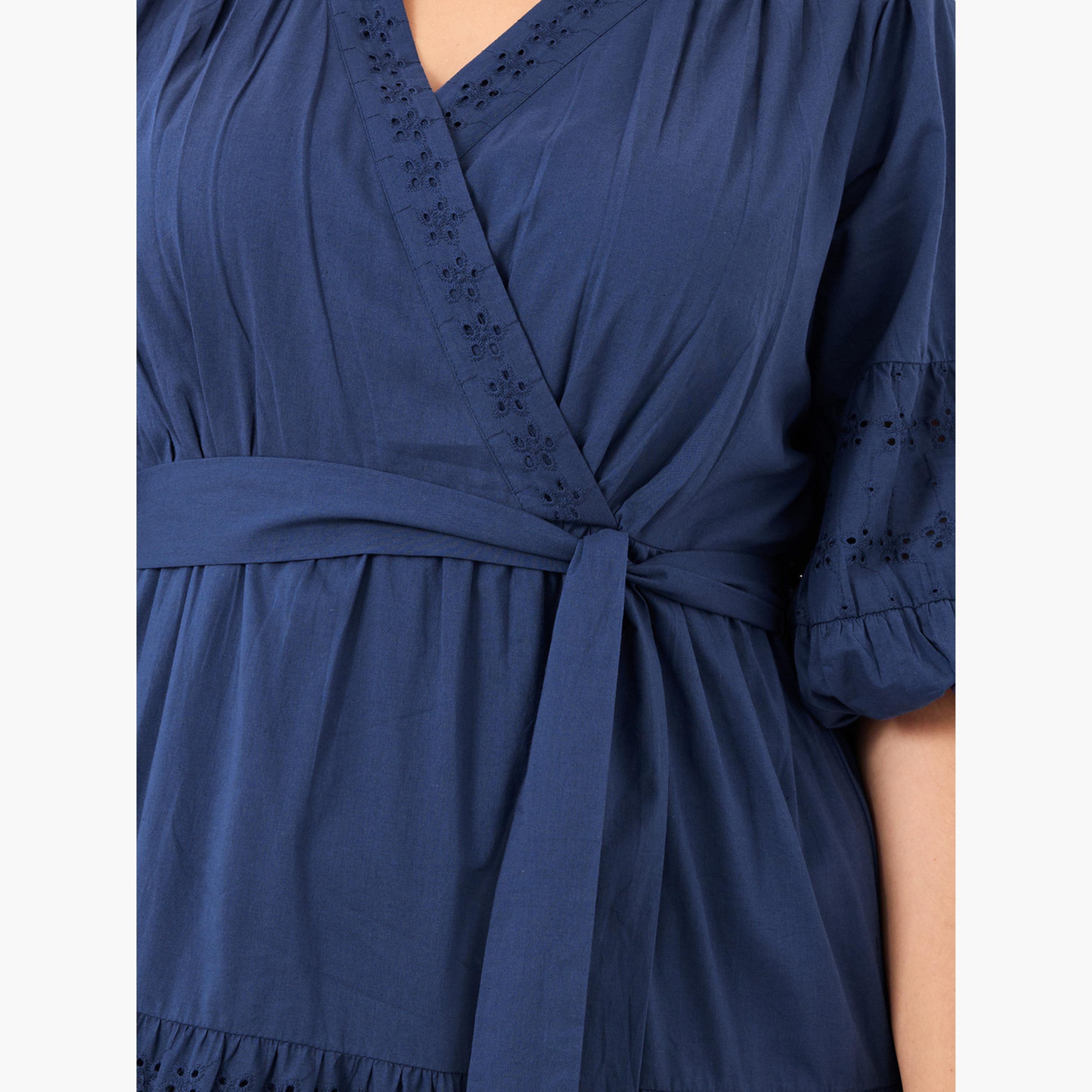 Styli Plus Size Schiffli Wrap Midi Dress-women-clothing-dresses-image-4