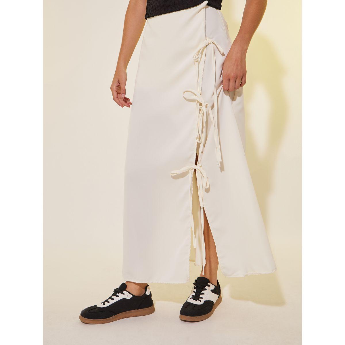 تنورة طويلة سادة بنمط لف وأربطة-women-clothing-bottoms-skirts-image-3