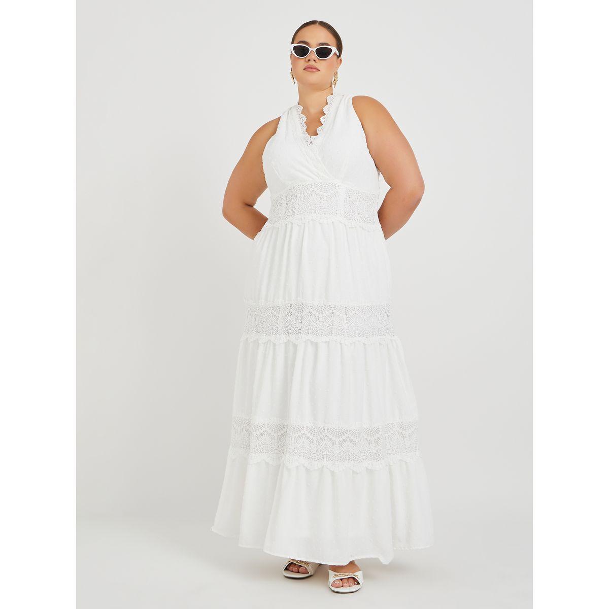فستان طويل بلا أكمام بمقاس كبير وحافة واسعة-women-clothing-dresses-image-1