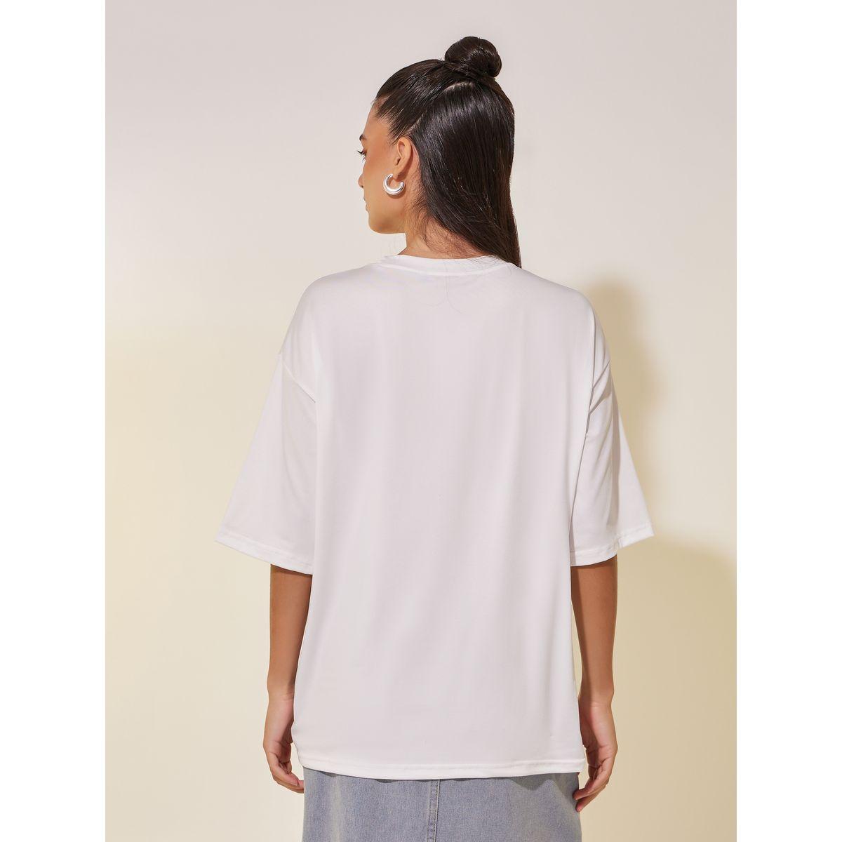 Styli Slogan Print Round Neck Oversized T-Shirt-women-clothing-tshirts-image-5