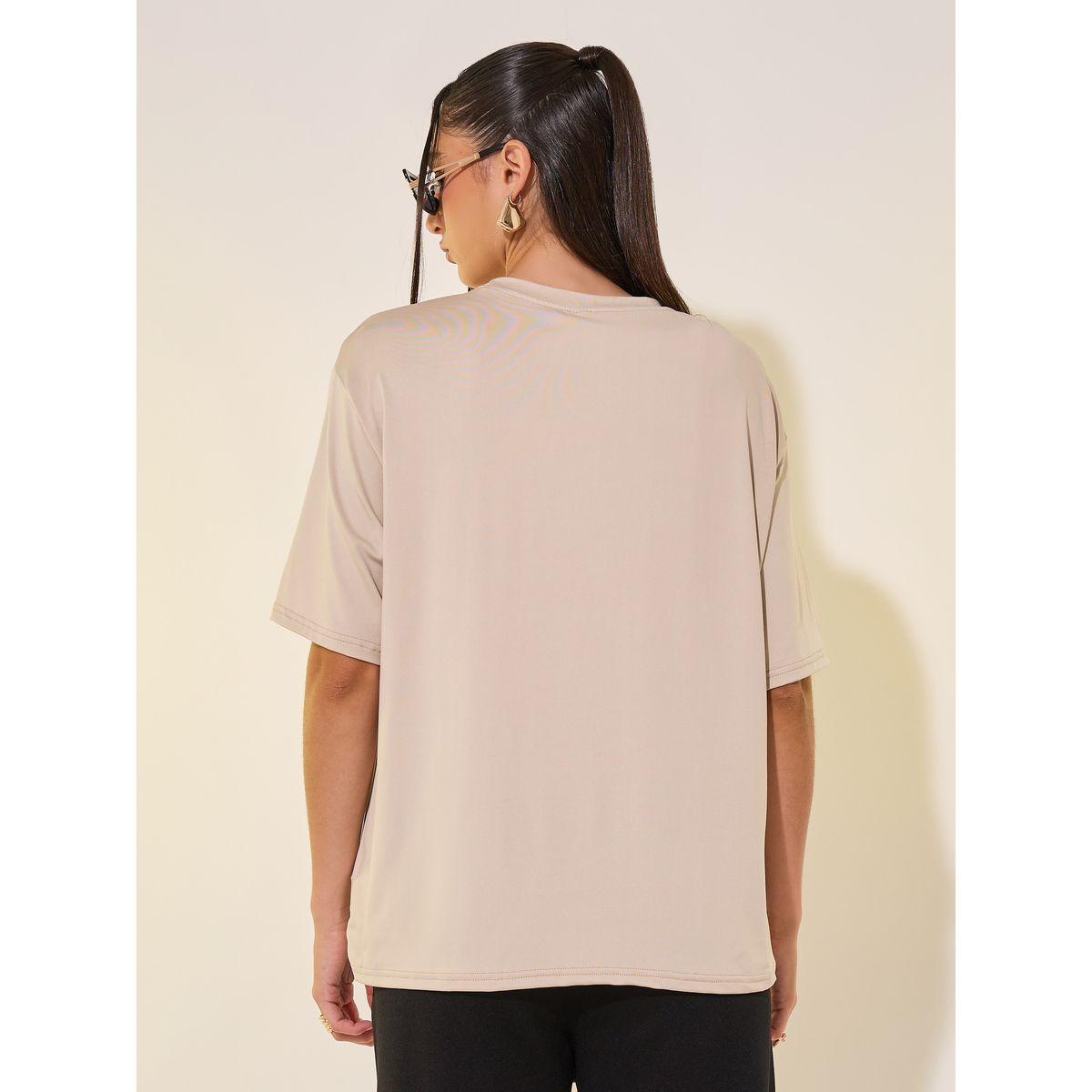 Styli Round Neck Graphic Print T-Shirt-women-clothing-tshirts-image-4