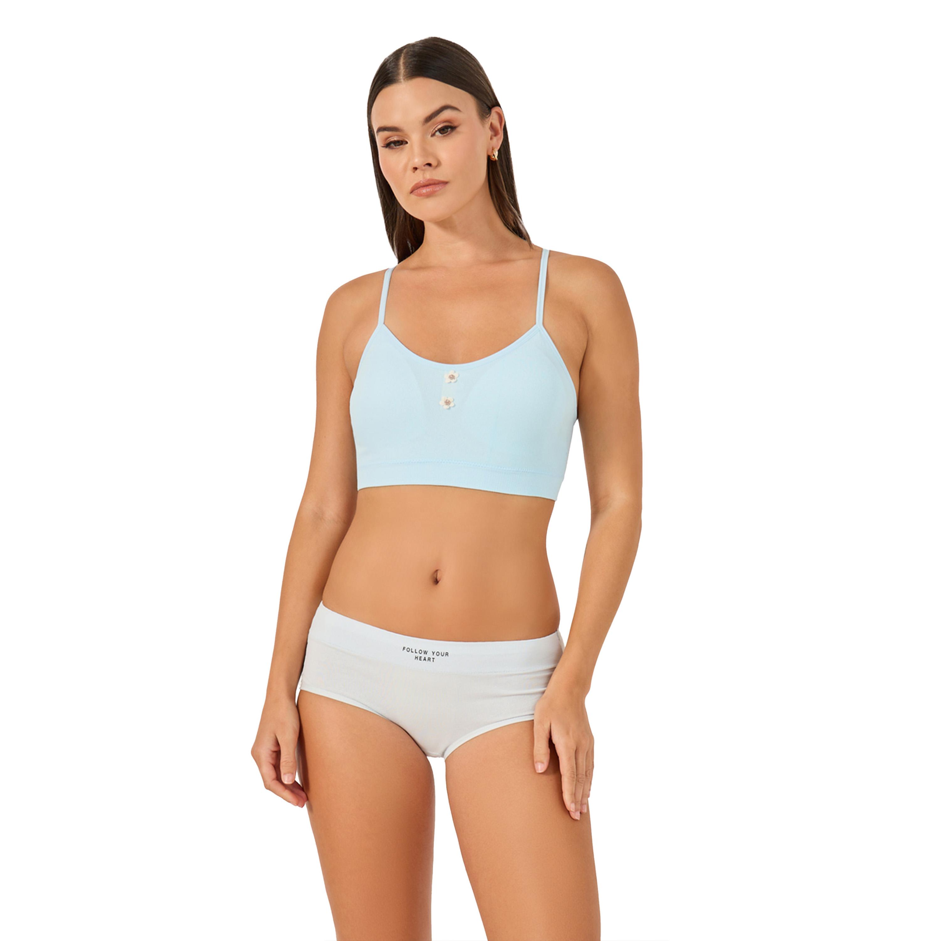 Styli Pack of 3 - Print Detail Waistband Full Briefs-women-clothing-lingerie-panties-image-3