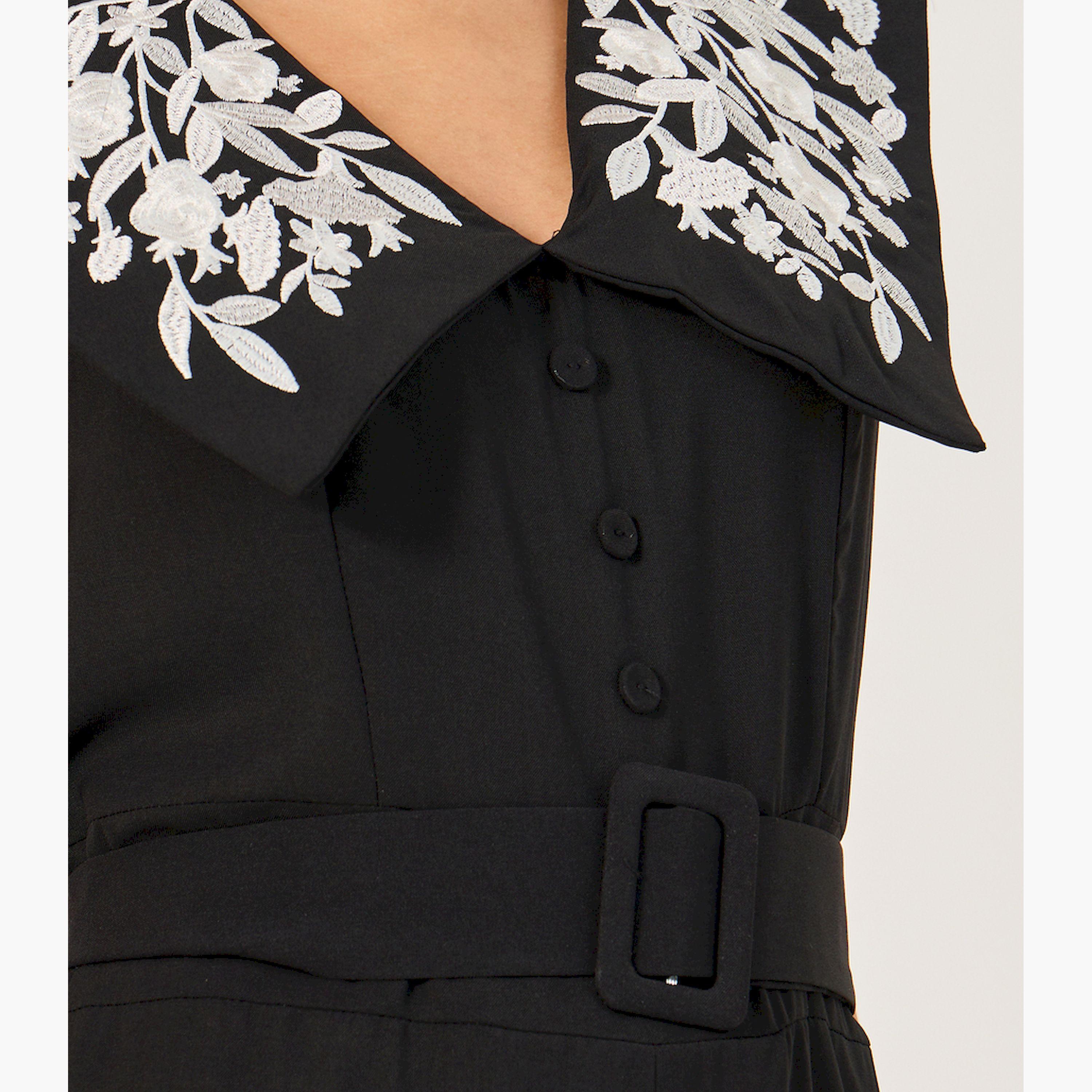 ستايلي - جلابية نسائية كاجوال موردة بغطاء رأس وأكمام طويلة-women-clothing-dresses-image-4