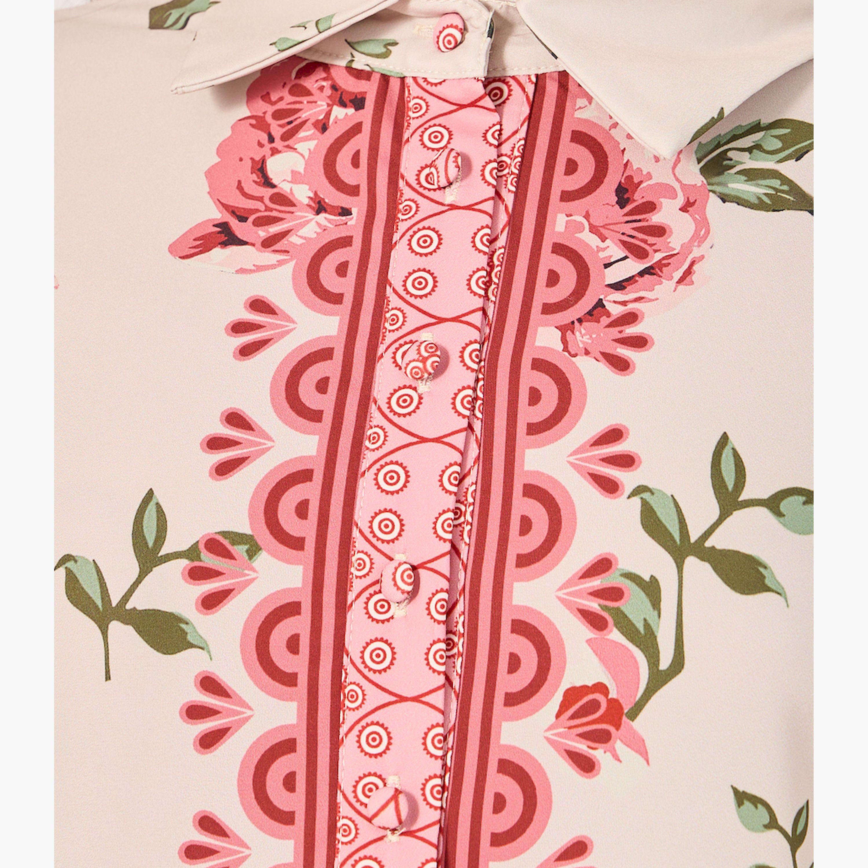 ستايلي - جلابية نسائية كاجوال موردة بغطاء رأس وأكمام طويلة-women-clothing-dresses-image-4