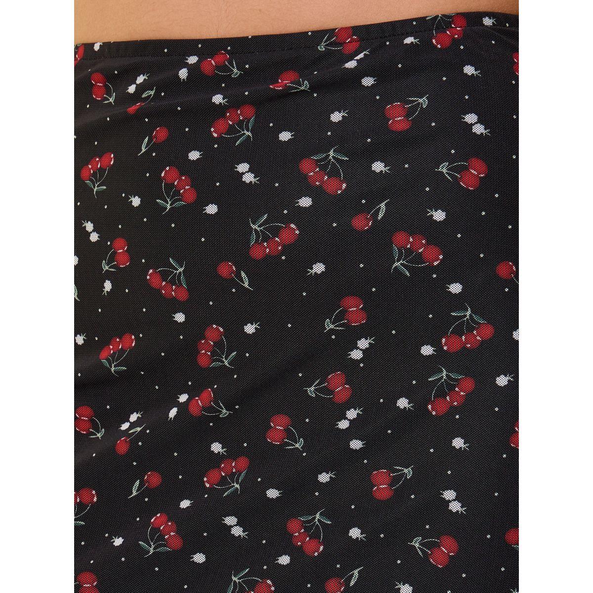 Styli All-Over Cherry Print A-Line Maxi Skirt-women-clothing-bottoms-skirts-image-3