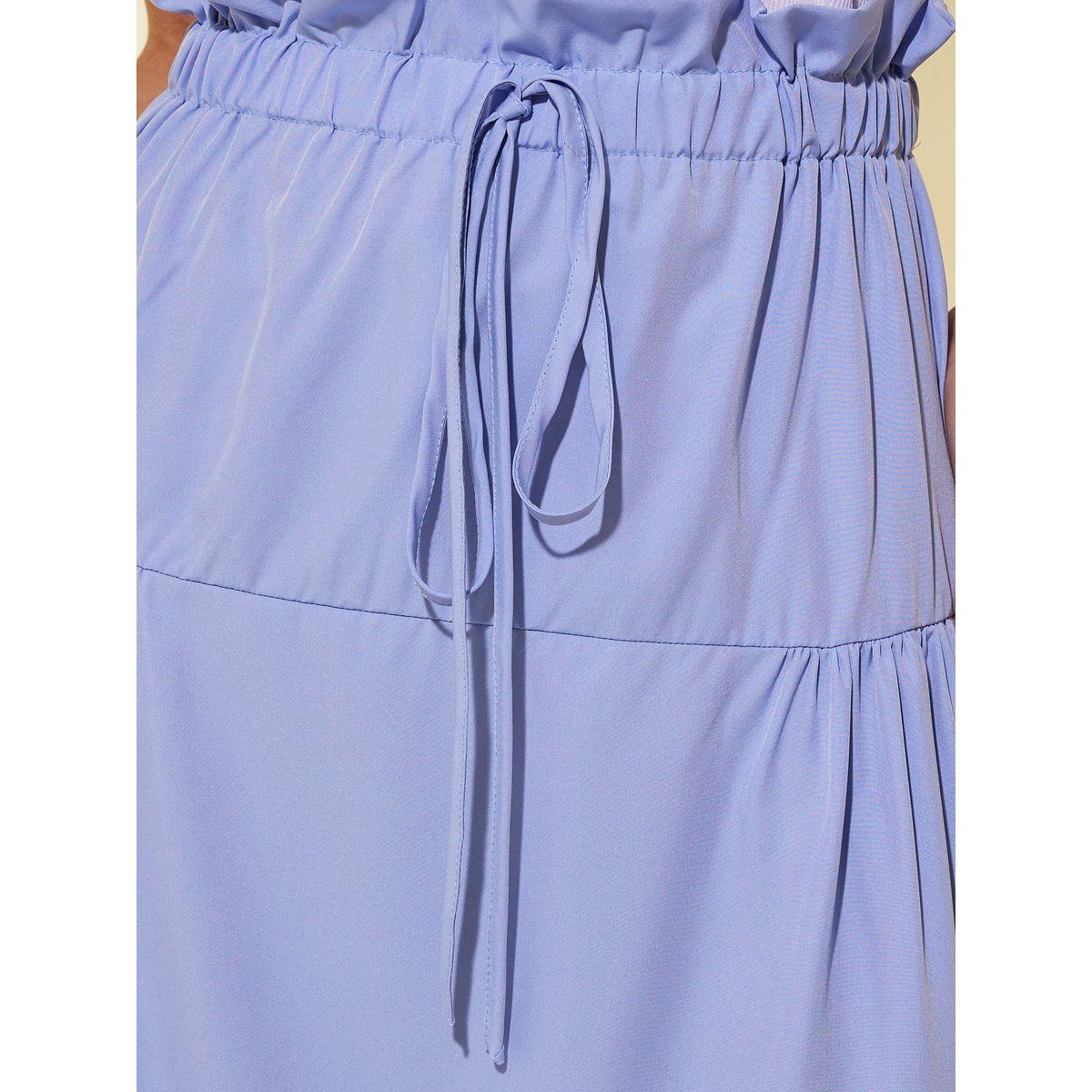 تنورة ميدي سادة بحافة واسعة-women-clothing-bottoms-skirts-image-3