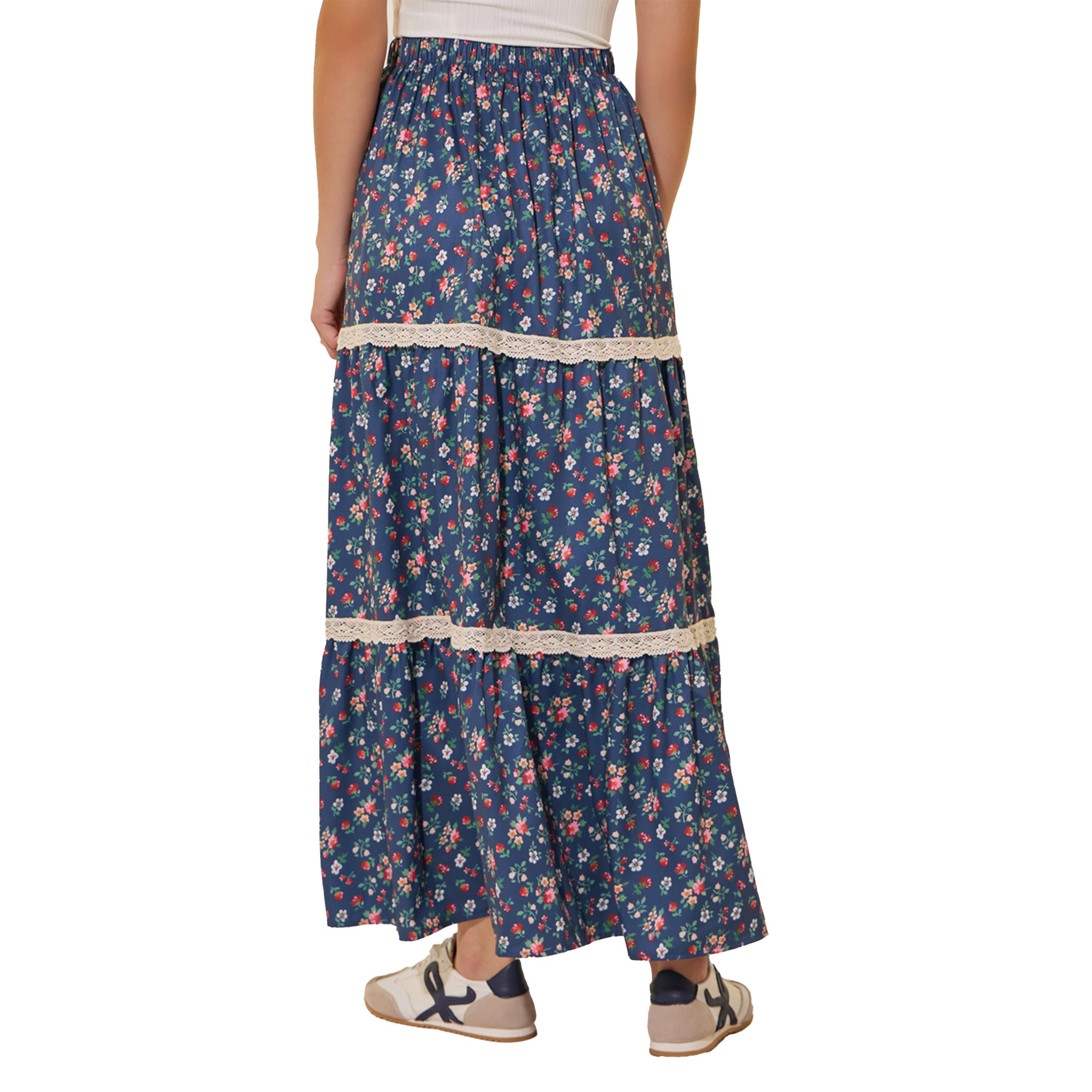 Styli Floral Printed A-Line High Rise Skirt-women-clothing-bottoms-skirts-image-4