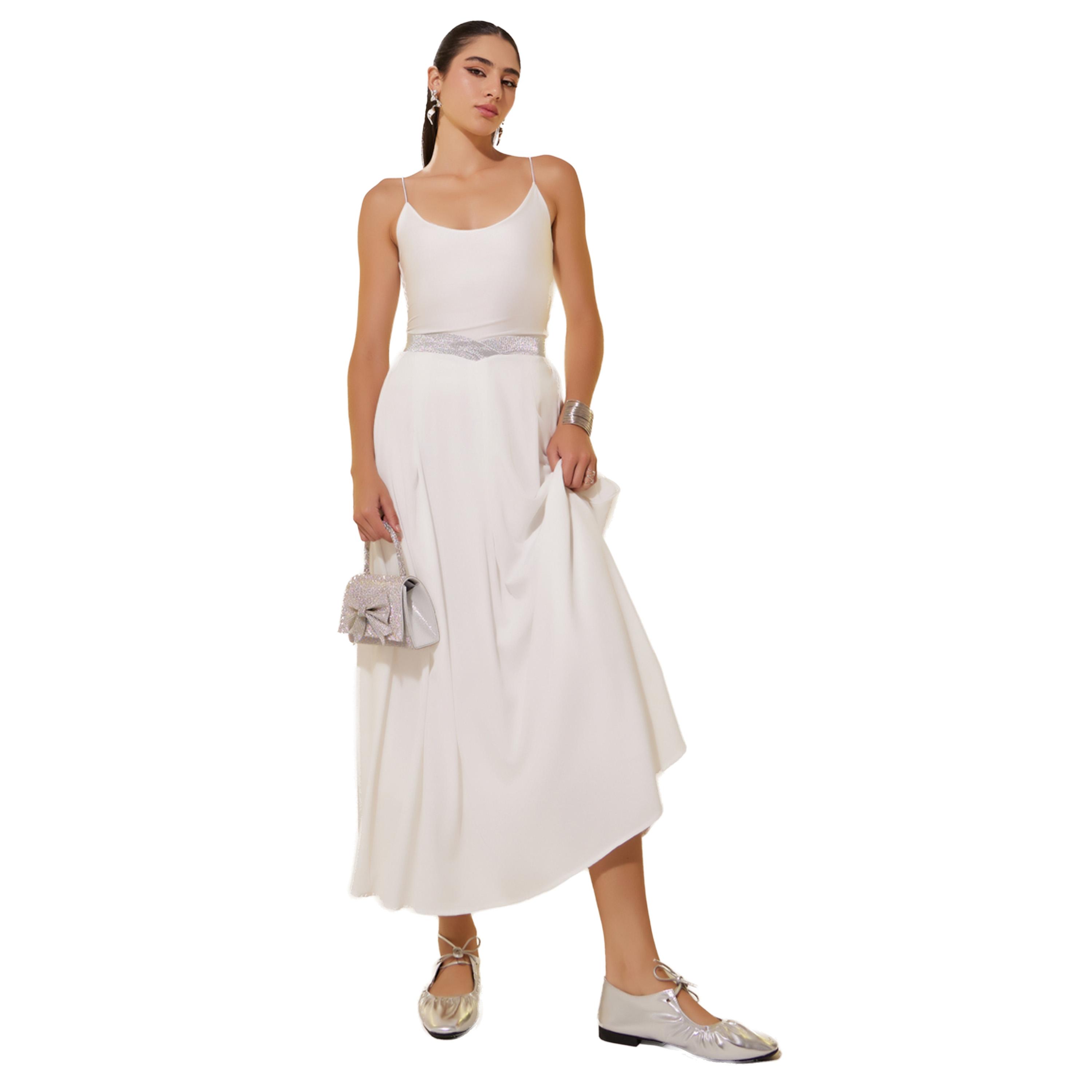 Take Two Solid A-Line Maxi Skirt-women-clothing-bottoms-skirts-image-1