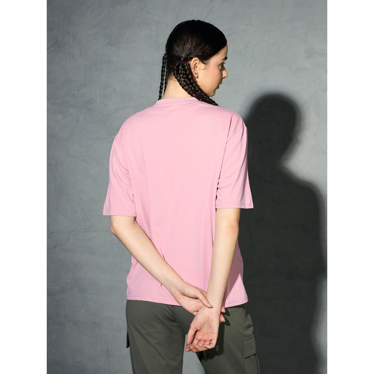 Technosport Solid Boxy Fit Short Sleeve T-Shirt-sports-women-clothing-coatsandjackets-jackets-image-5